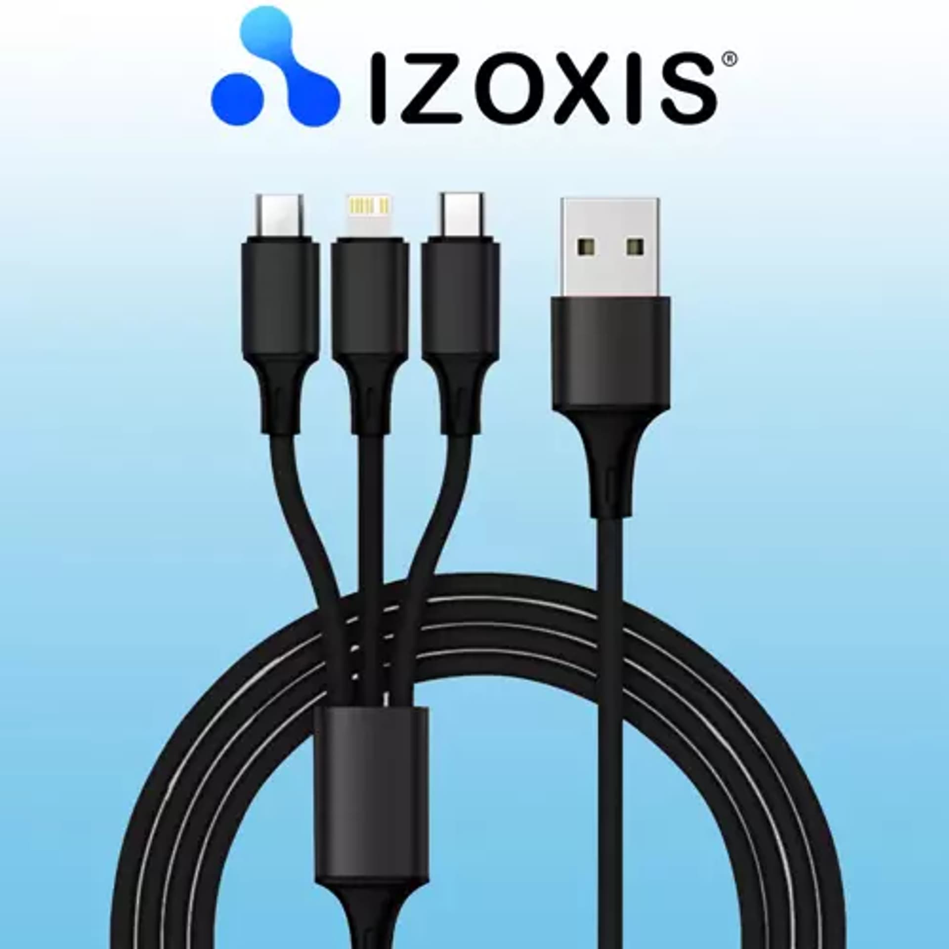 

Kabel USB 3w1 Izoxis 19902