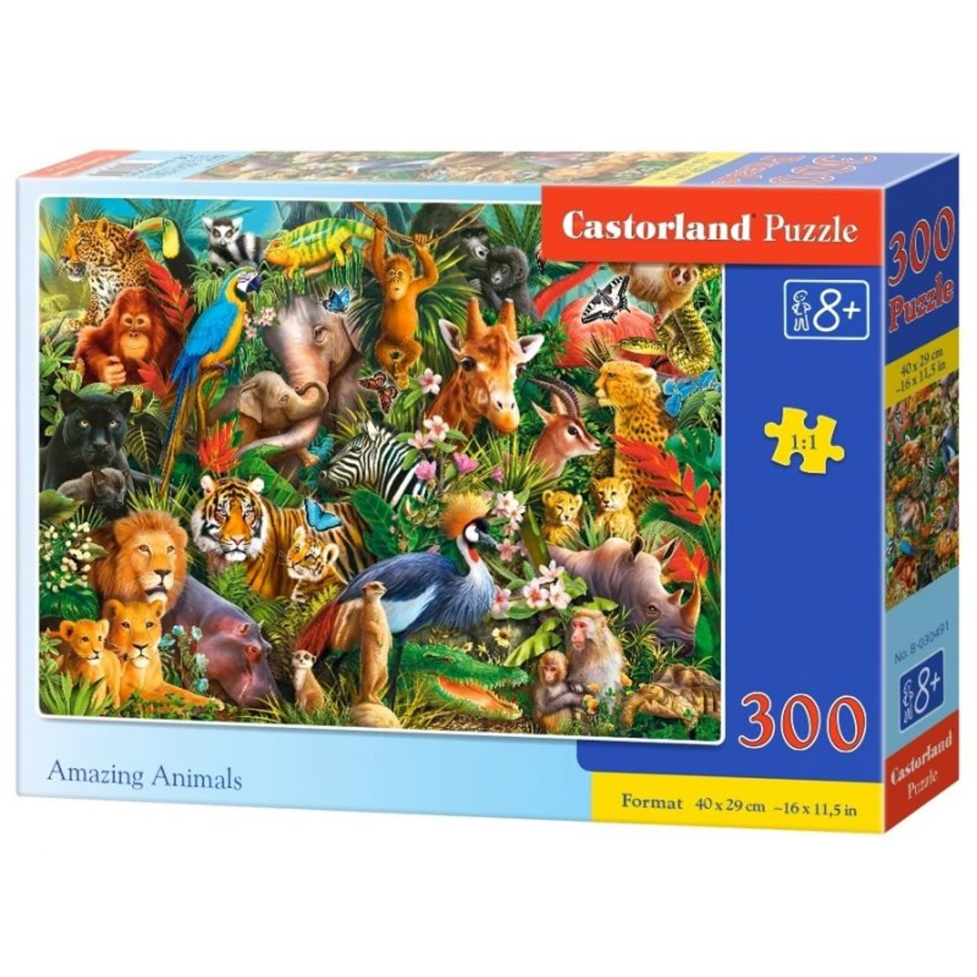 

Puzzle amazing animals 300