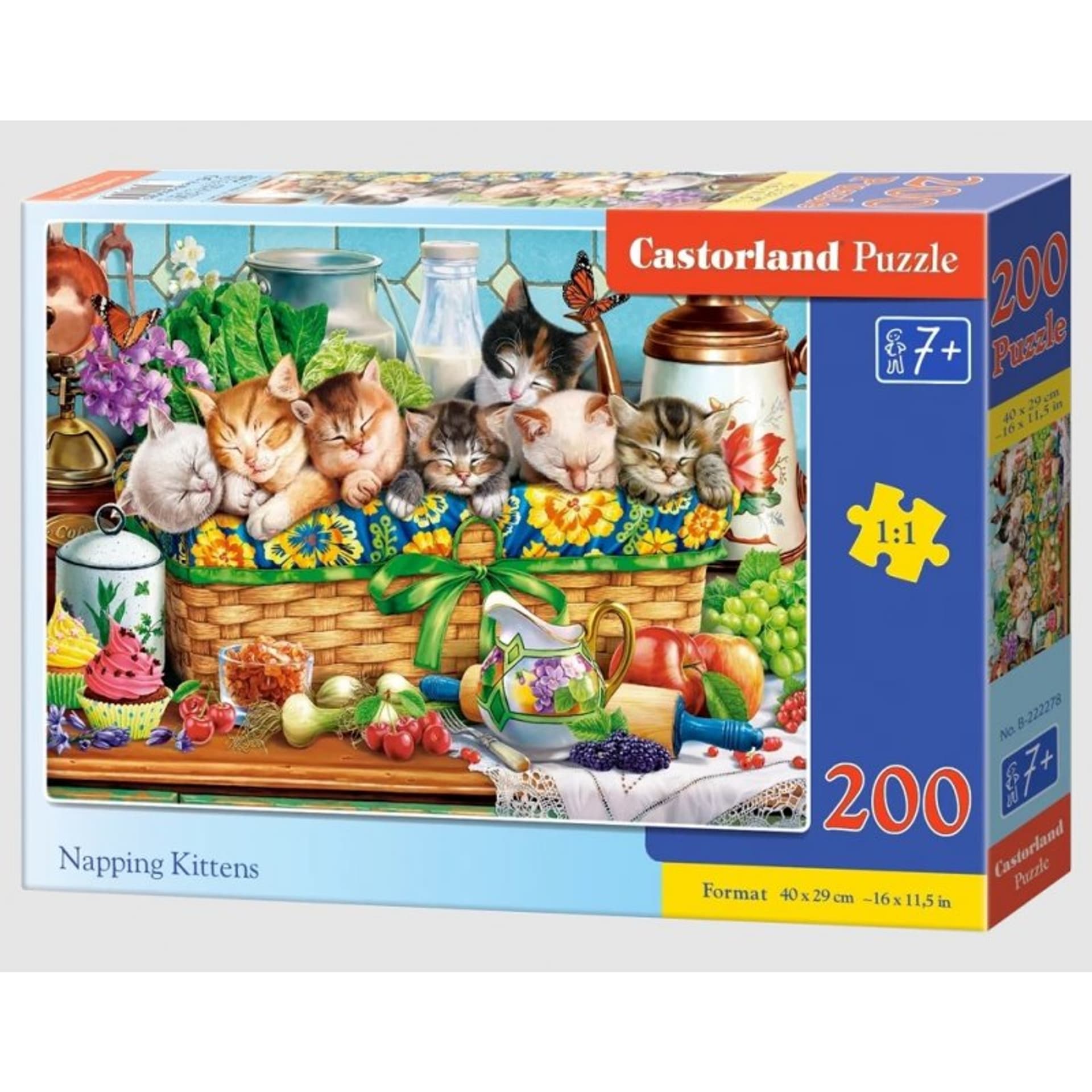 

Puzzle 200 napping kittens
