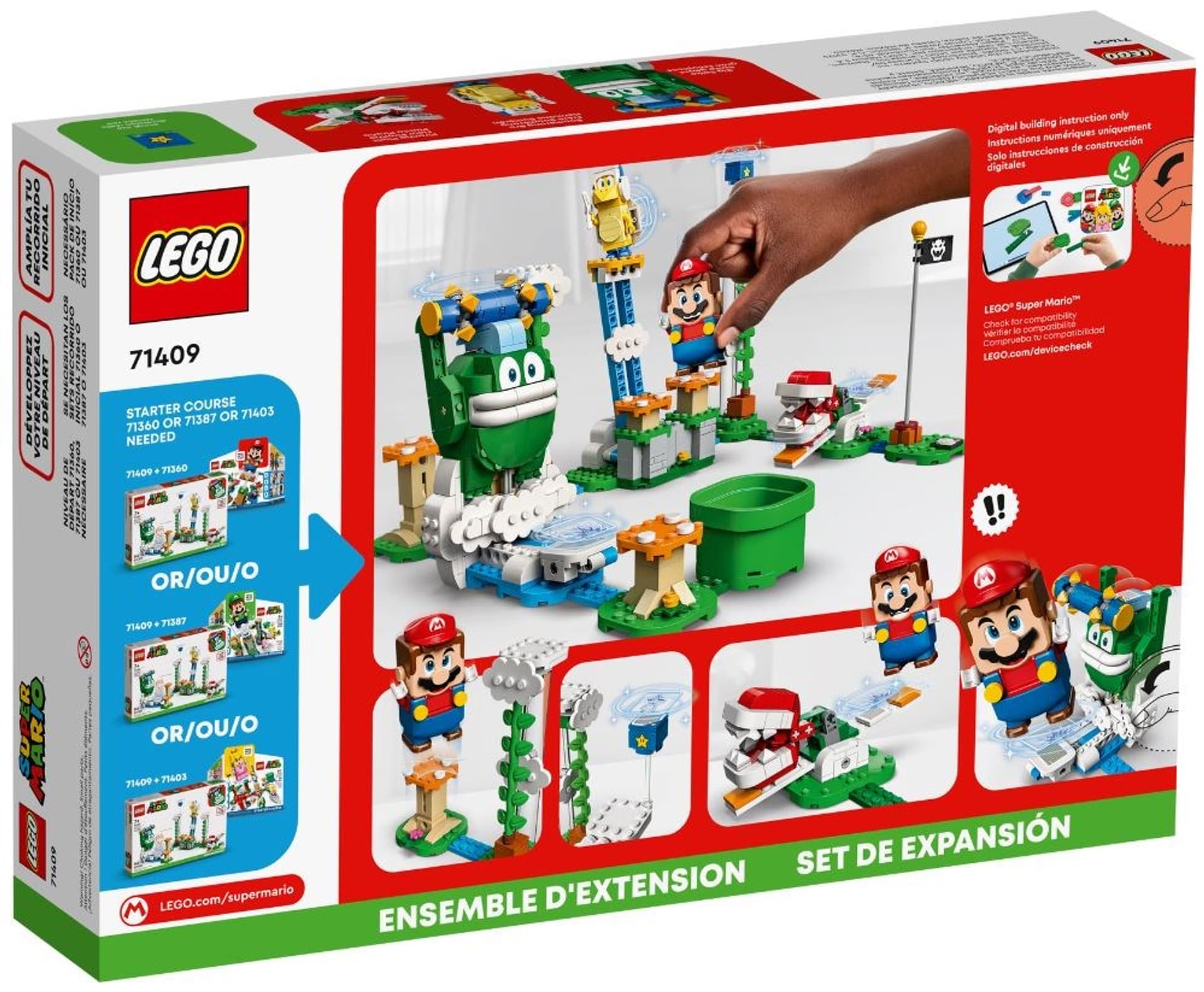 

LEGO Super Mario 71409 Big Spike i chmury - zestaw rozszerzający