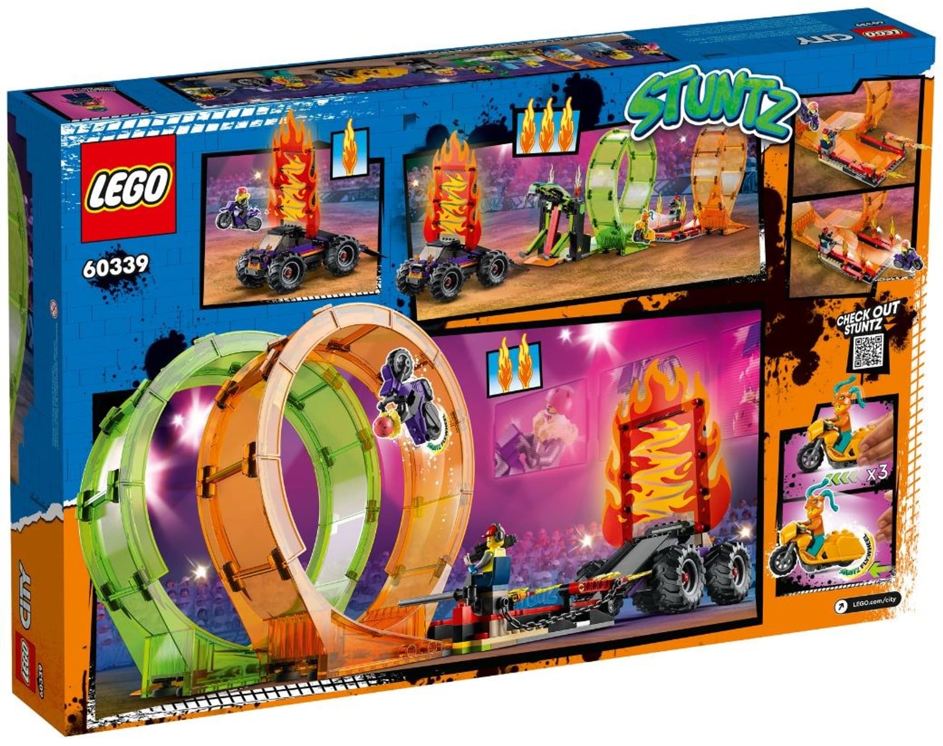 

LEGO City 60339 Kaskaderska arena z dwoma pętlami
