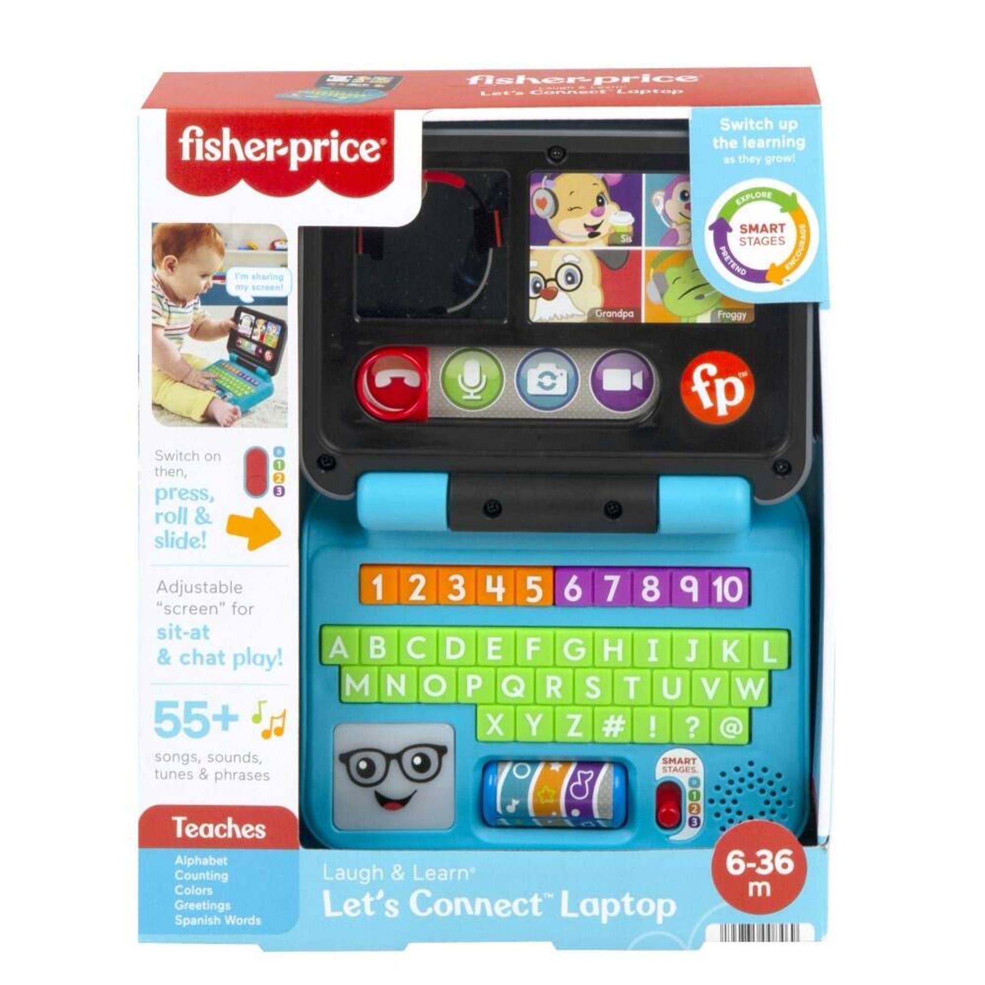 

Fisher Price Edukacyjny Laptop Malucha