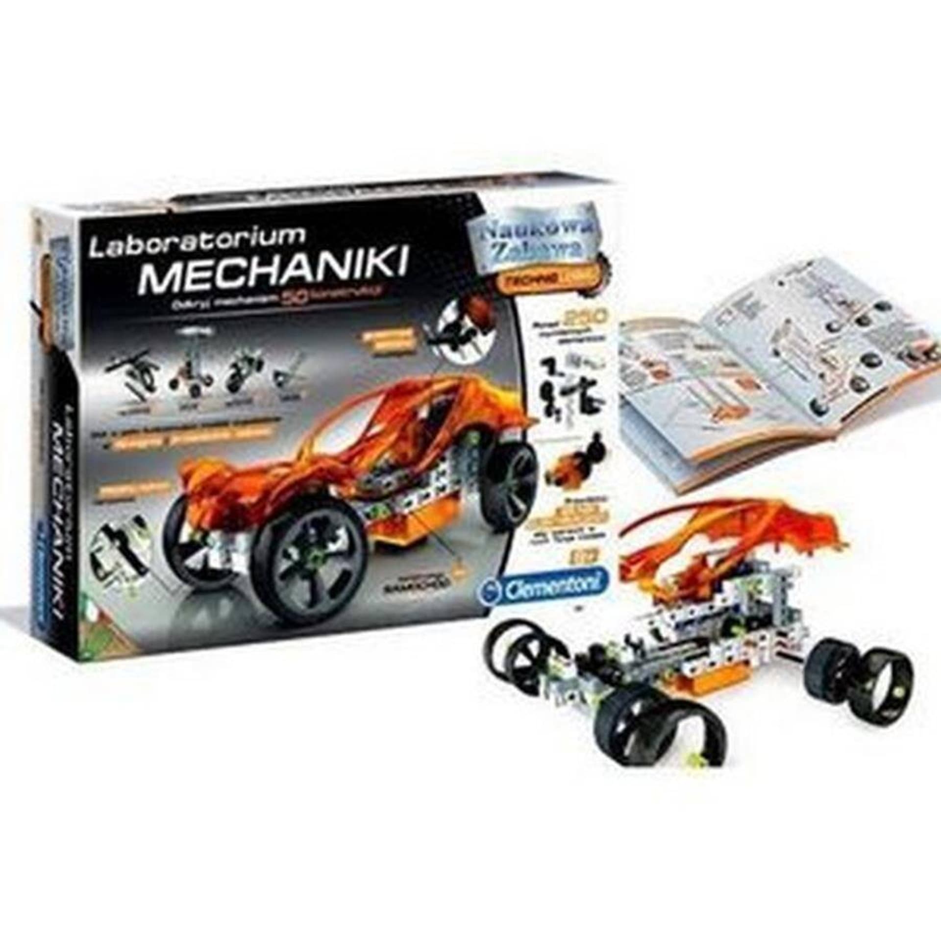 

Zestaw Kreatywny Laboratorium Mechaniki Pojazdy CLEMENTONI 60595