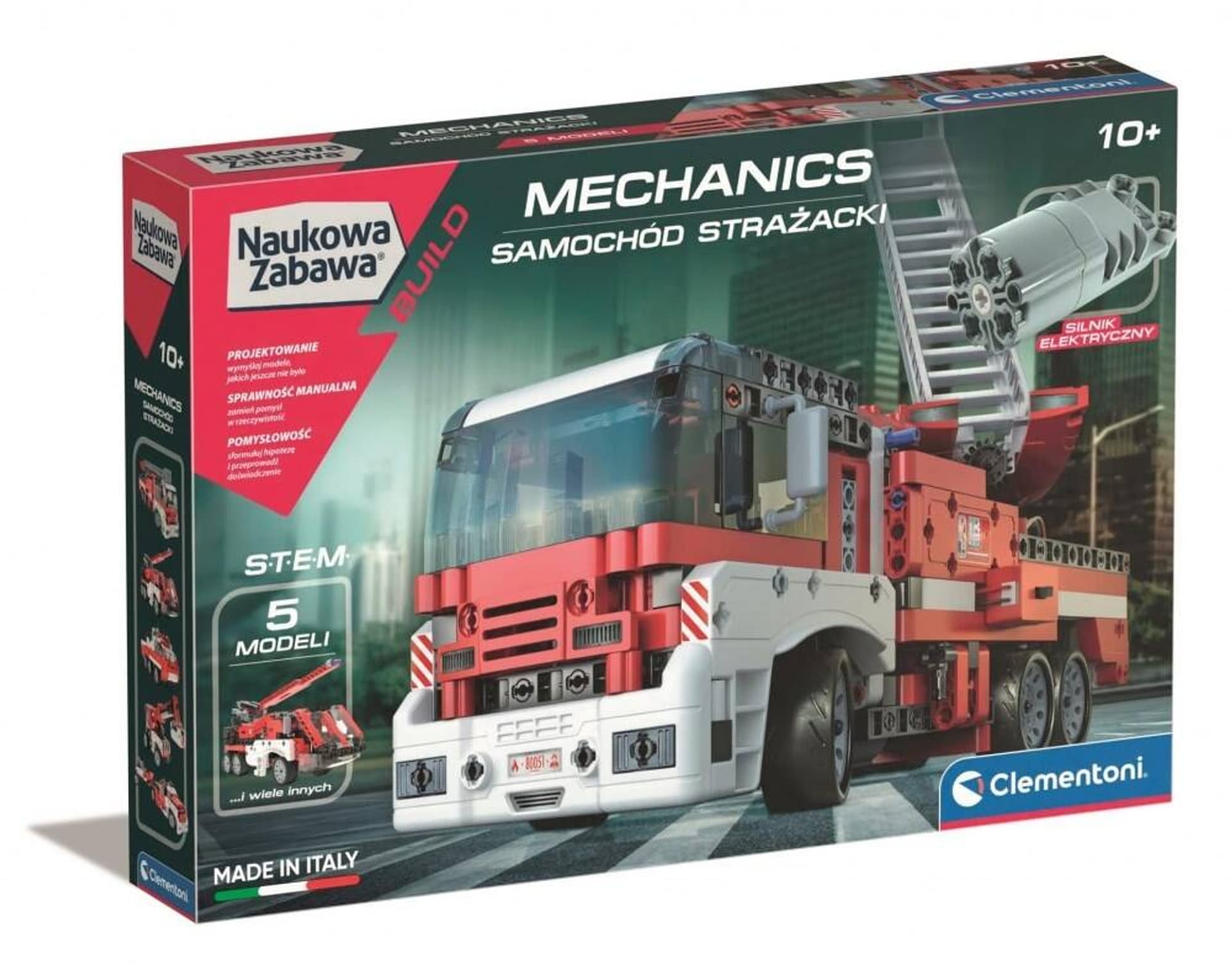 

Zestaw kreatywny Laboratorium mechaniki Straż PUD CLEMENTONI 50728 CLM