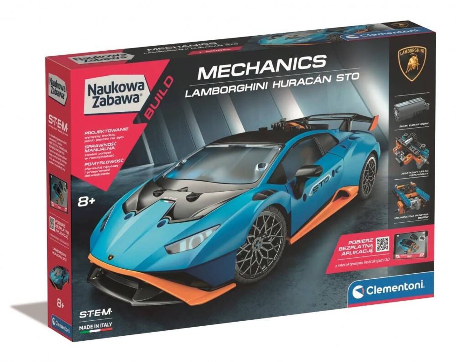 

Zestaw kreatywny Laboratorium mechaniczne Lamborghini CLM PUD CLEMENTONI 50752 CLM