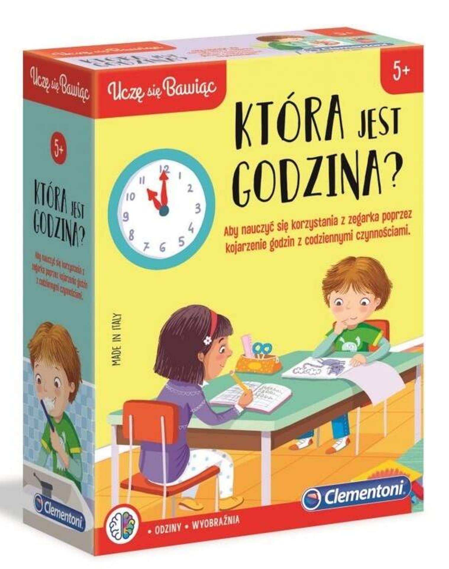 

Gra edukacyjna Która jest godzina CLEMENTONI 50771 CLM