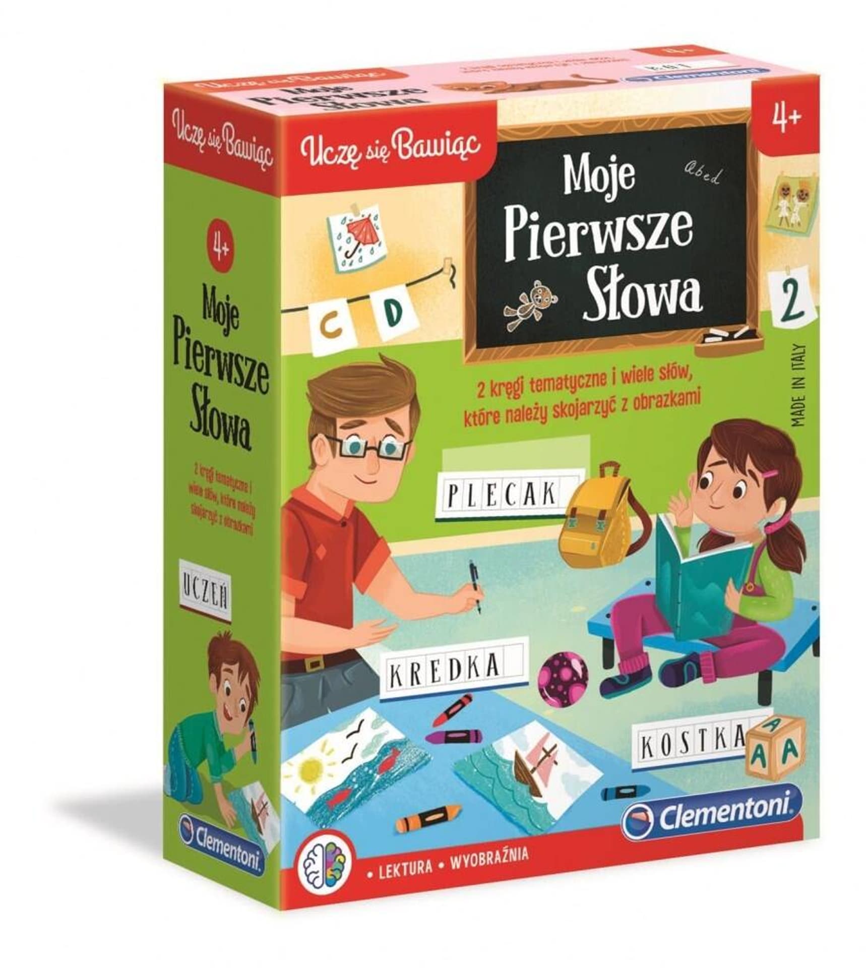 

Gra edukacyjna Moje Pierwsze Słowa PUD CLEMENTONI 50770 CLM