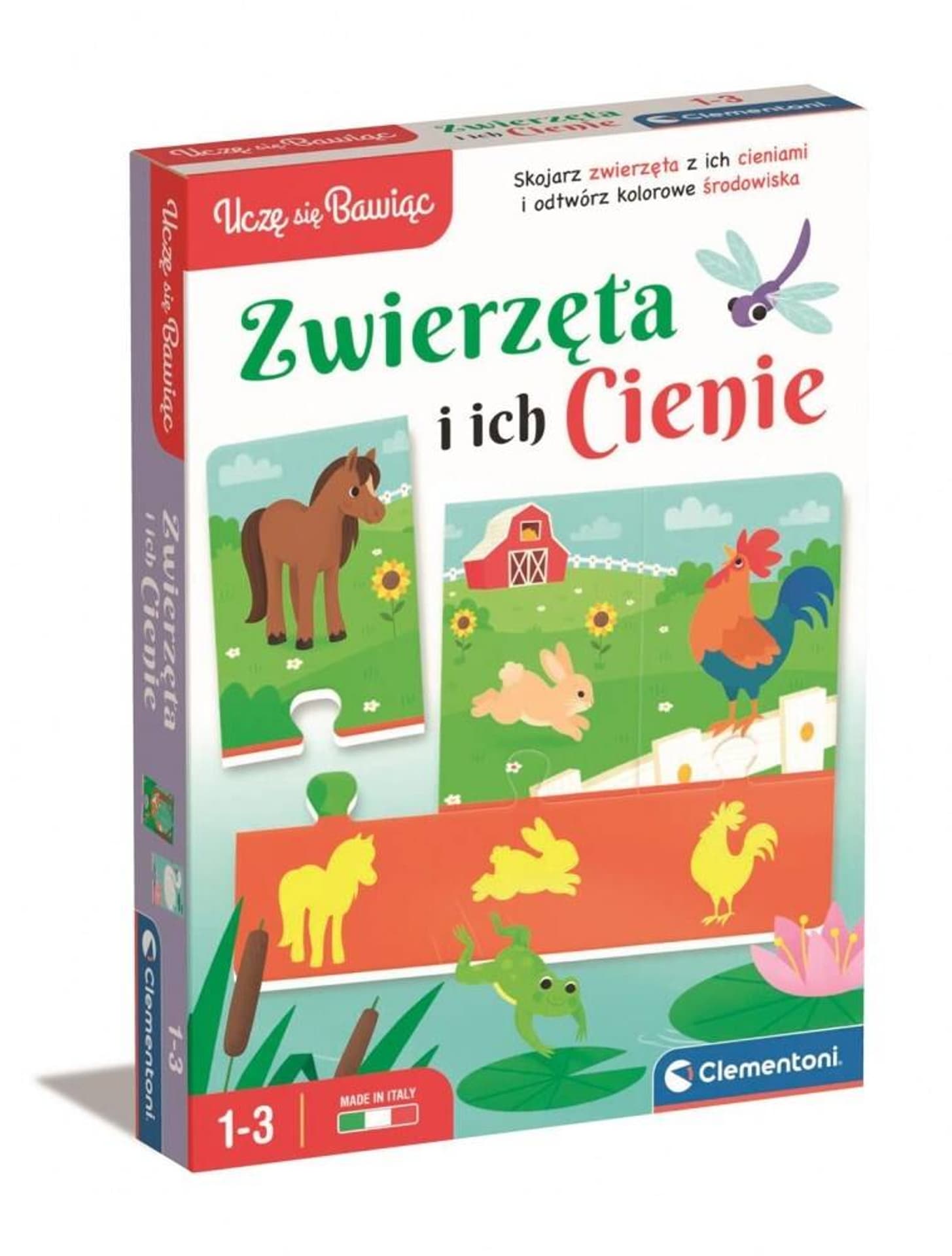 

Gra edukacyjna Zwierzęta i ich Cienie PUD CLEMENTONI 50762 CLM