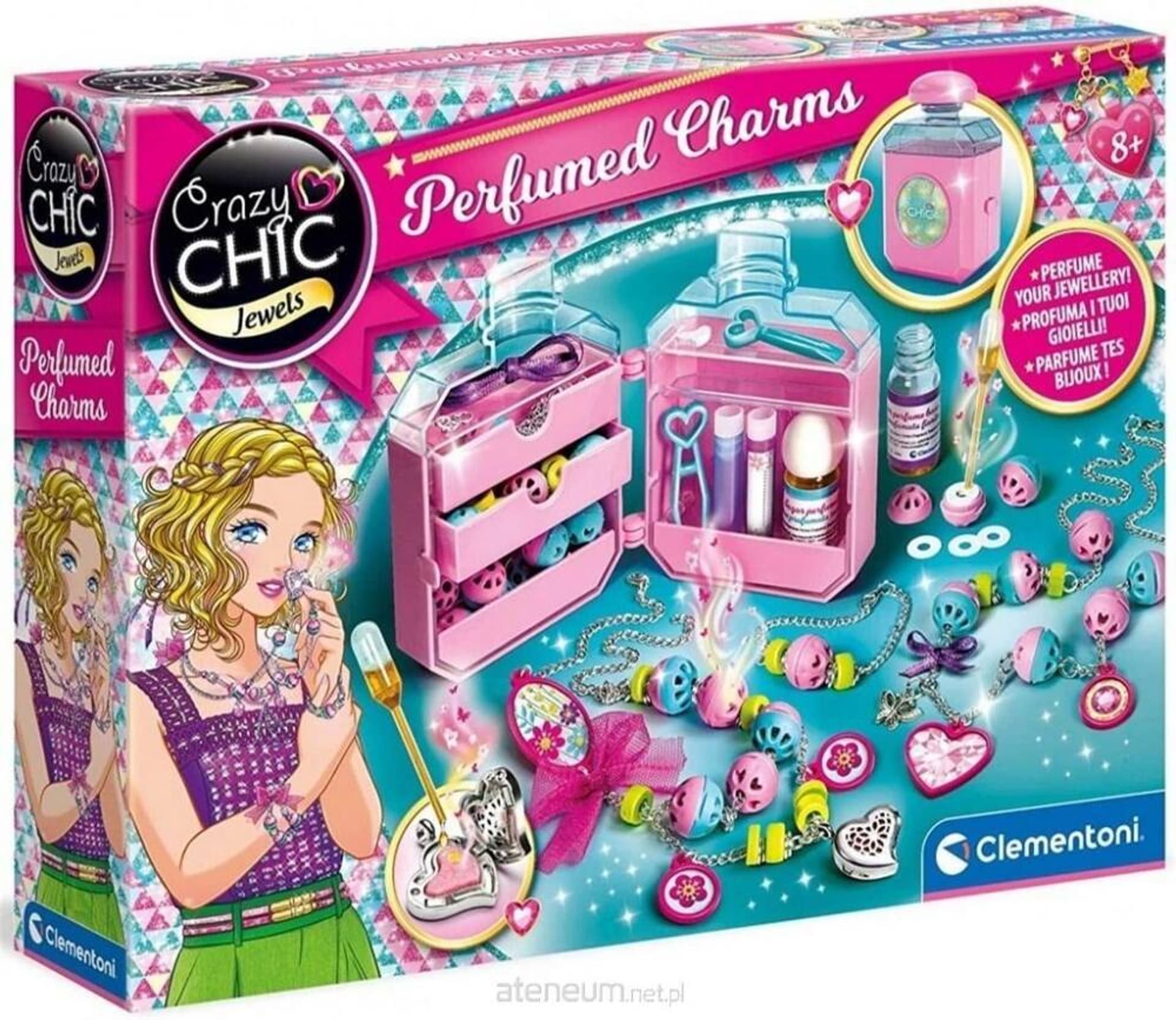 

Zestaw kreatywny Crazy Perfumuj swoje biżuterie CLEMENTONI 78773 CLM