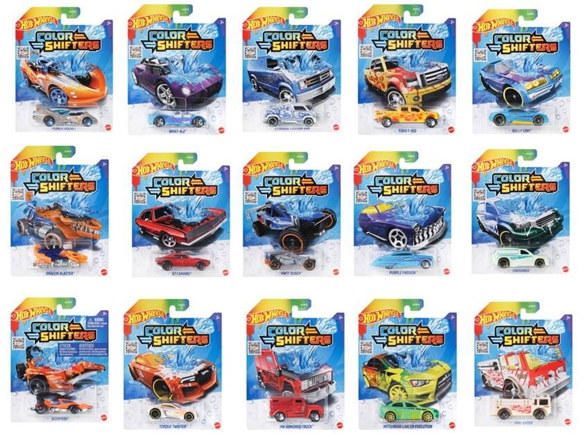 

Hot Wheels Auto zmieniające kolor Torque Twister