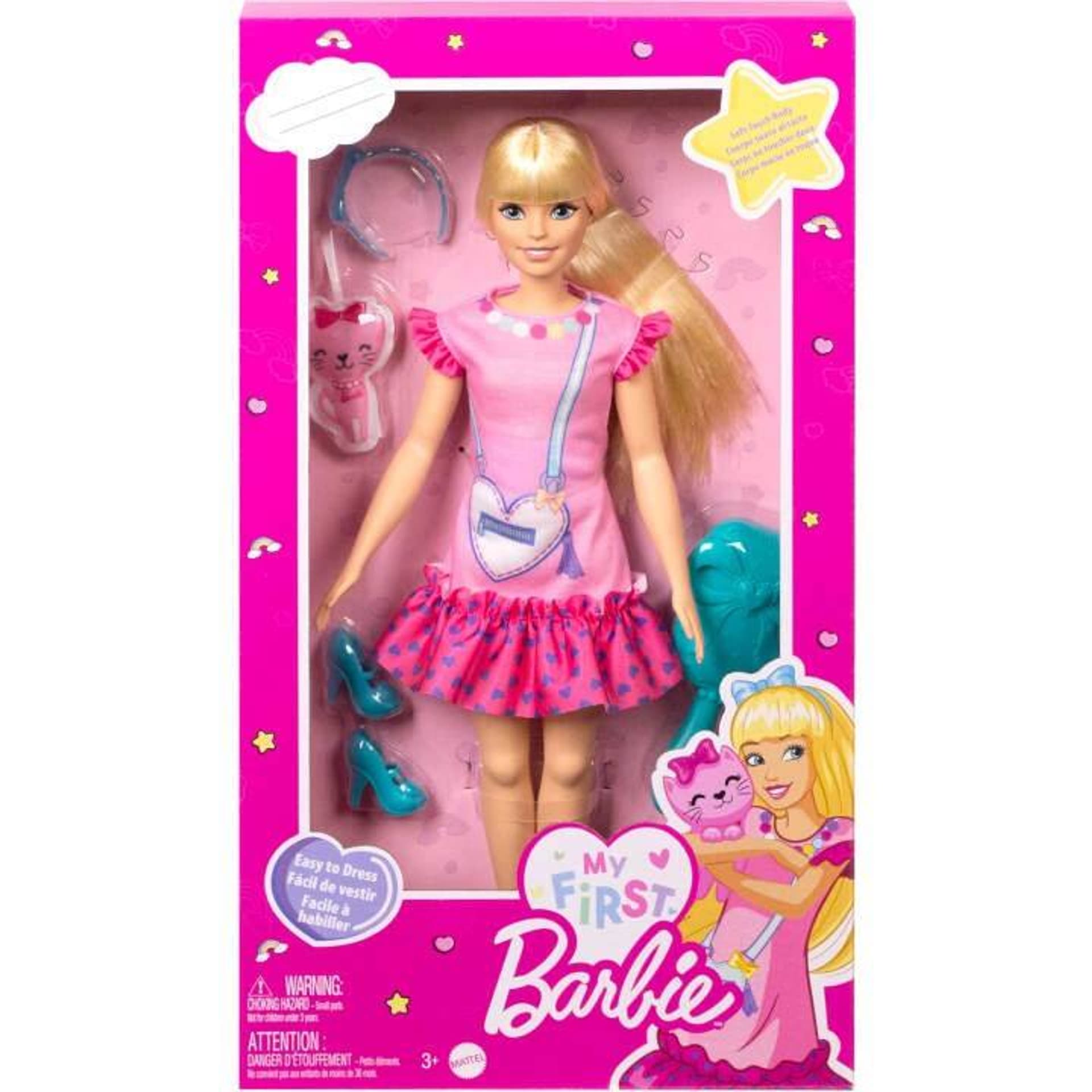 

BRB MOJA PIERWSZA BARBIE LALKA MIX HLL18 WB4