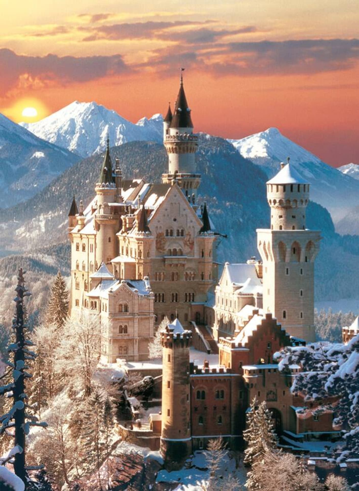 

Puzzle 1500 elementów Neuschwanstein CLEMENTONI 39125