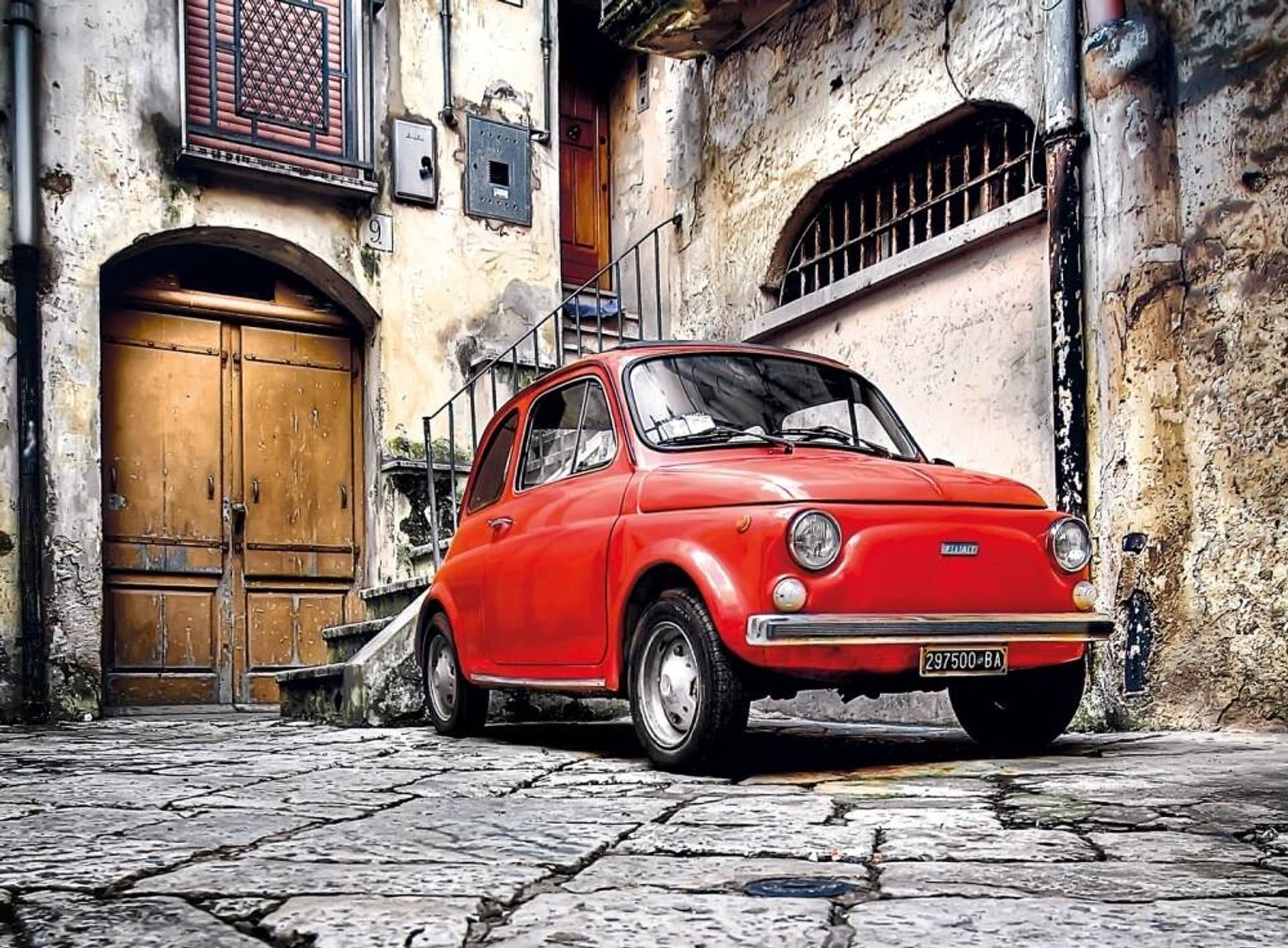 

Puzzle 500 elementów Fiat CLEMENTONI 30575
