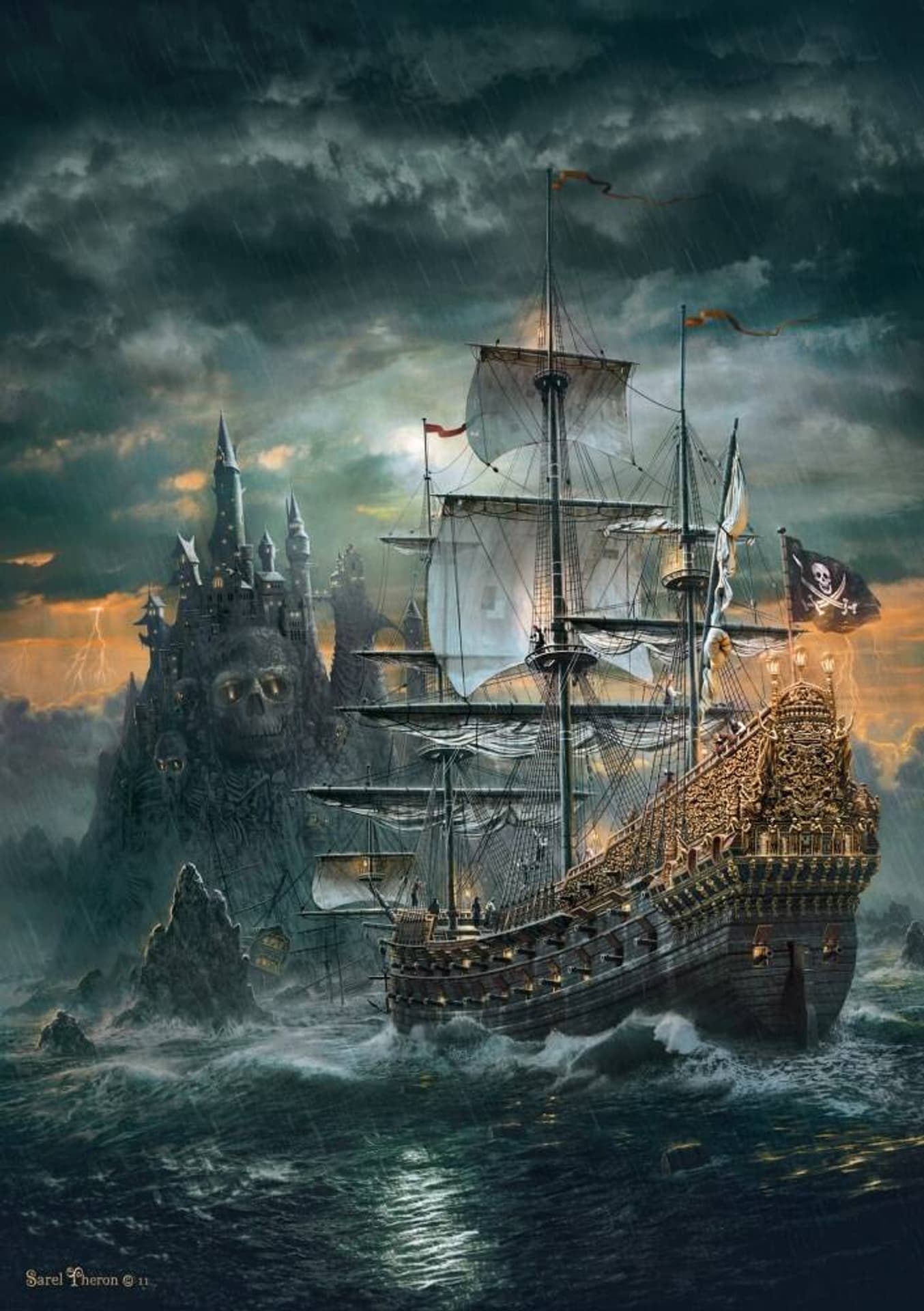 

Puzzle 1500 elementów The Pirate CLEMENTONI 31682