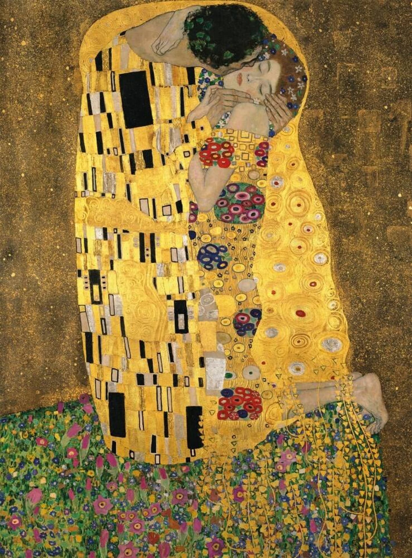 

Puzzle 500 elementów Klimt The Kiss CLEMENTONI 35060