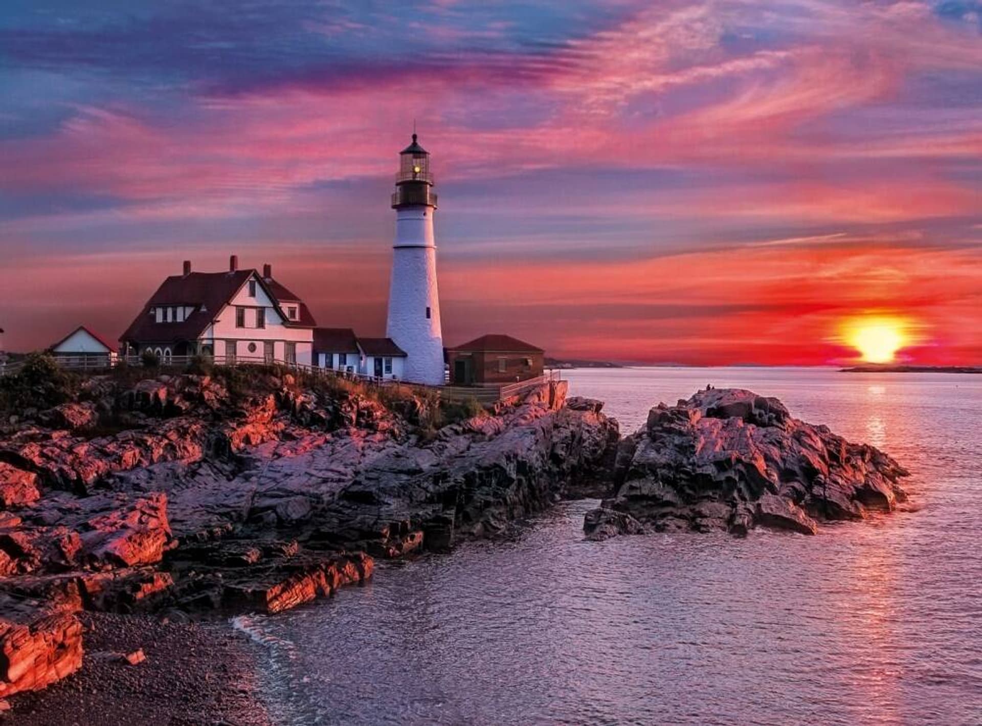 

Puzzle 500 elementów Portland CLEMENTONI 35049