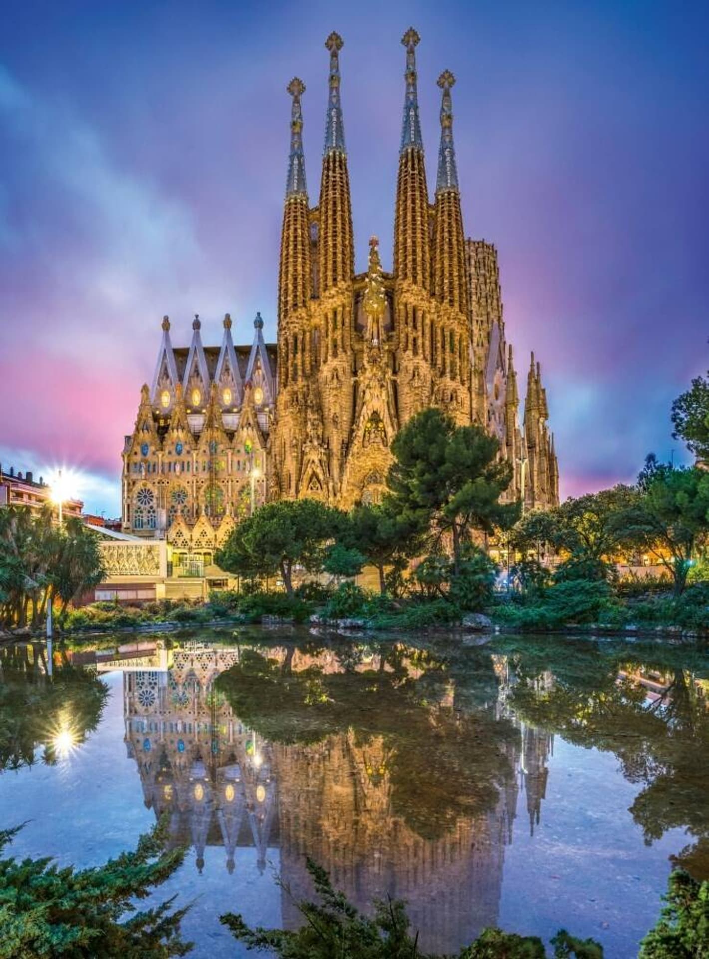 

Puzzle 500 elementów HQC Barcelona CLEMENTONI 35062