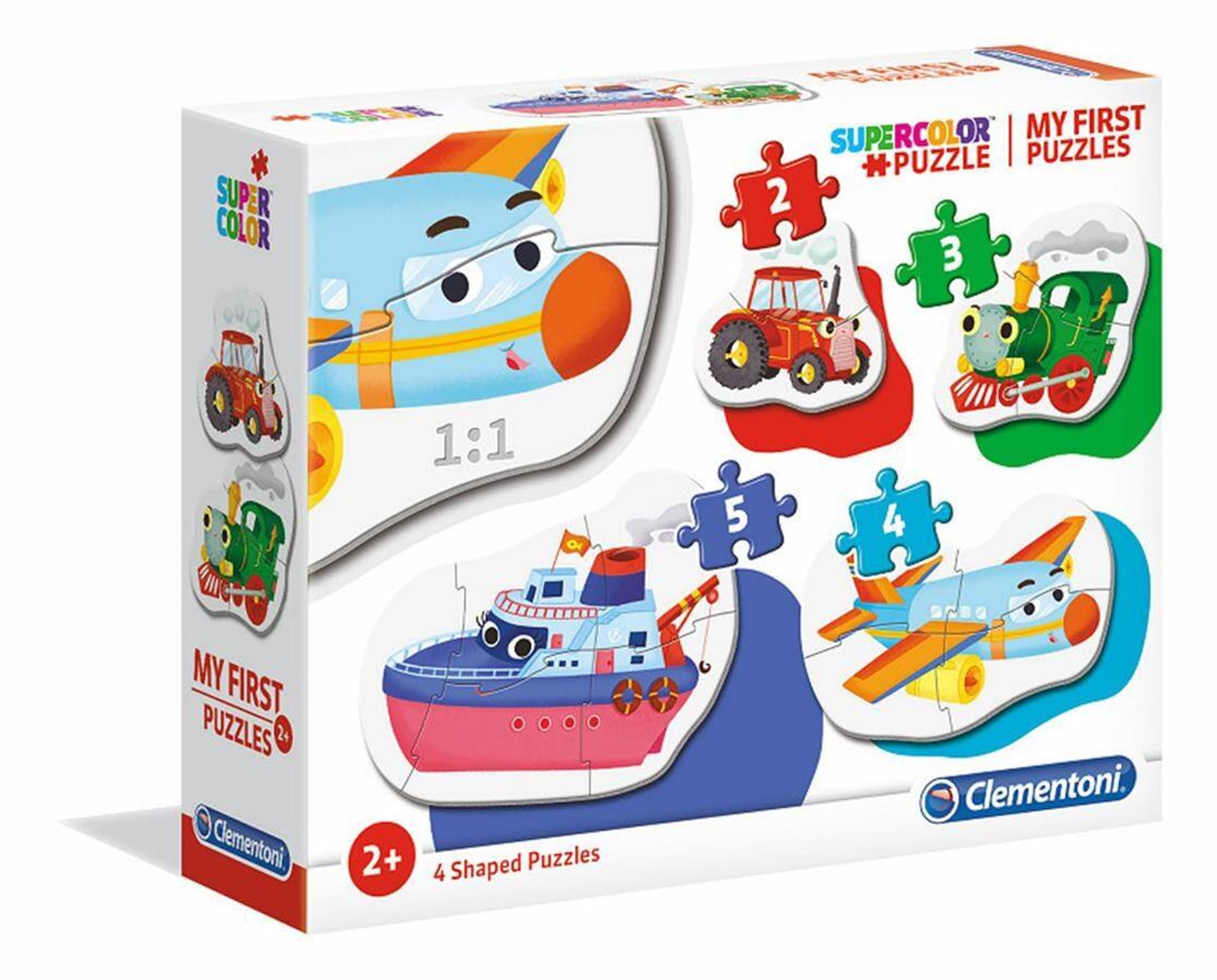 

Puzzle Moje Pierwsze 2,3,4,5 elementów CLEMENTONI 20811