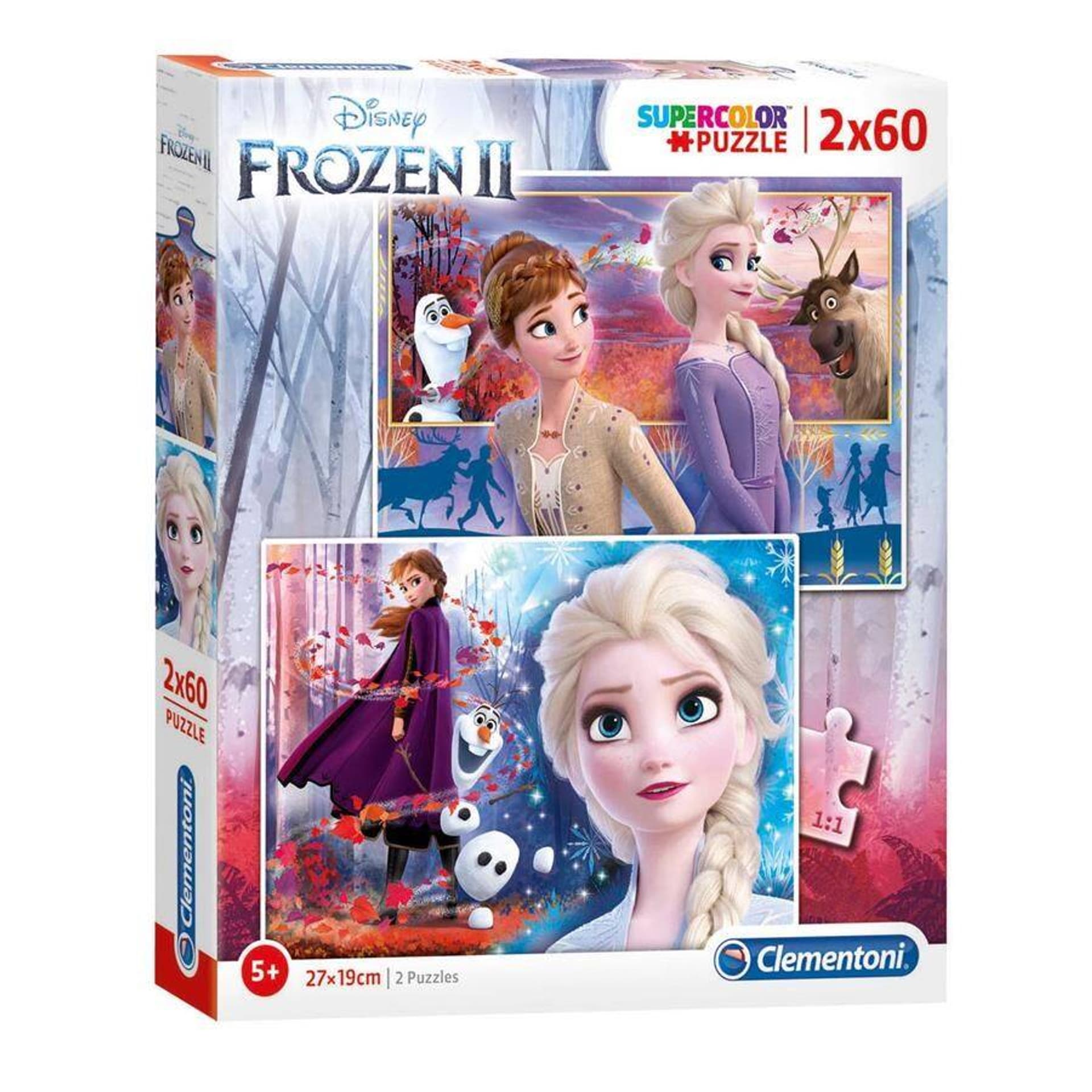 

Puzzle 2x60 elementów Frozen 2 CLEMENTONI 21609