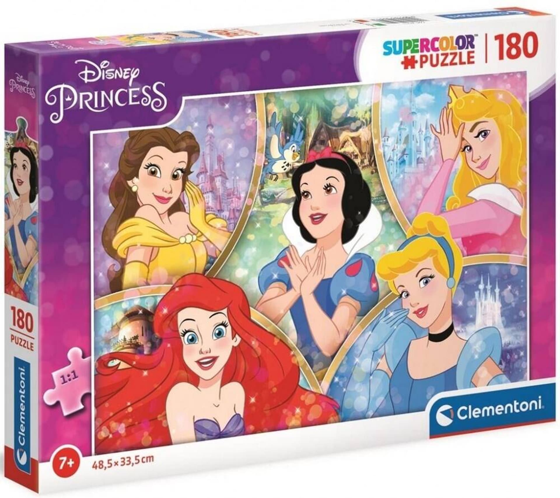 

Puzzle 180el. 29311 Princess PUD CLEMENTONI 29311 CLM