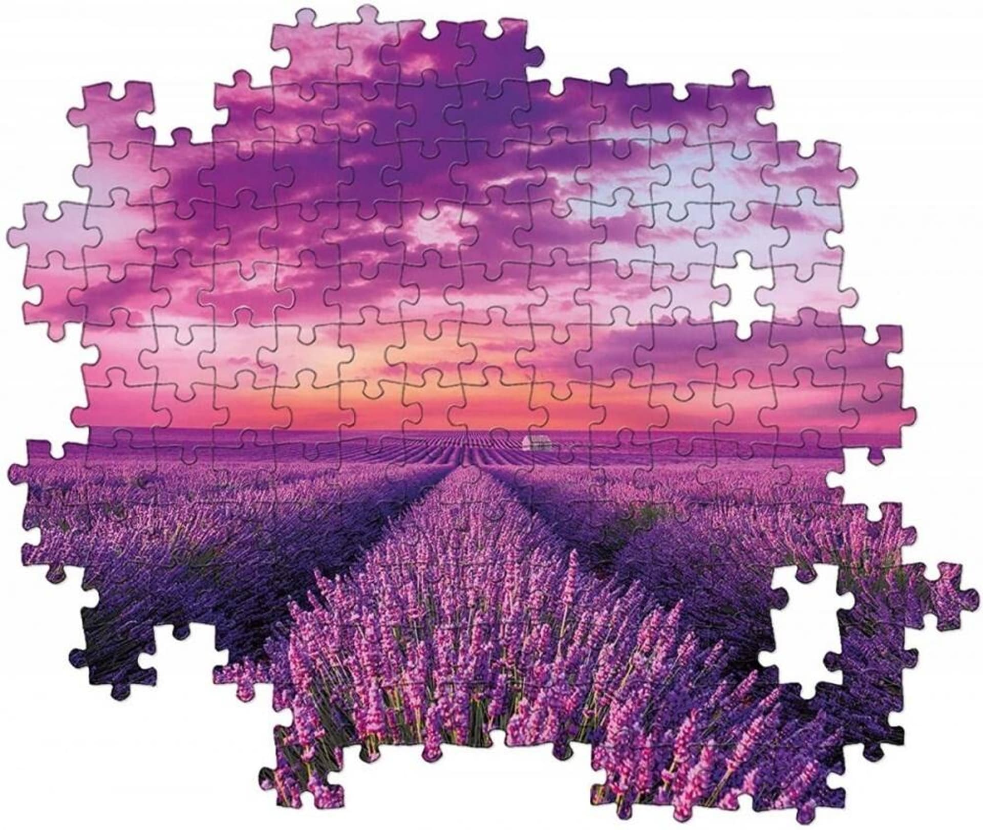

Puzzle 1000 elementów Lavender Field CLEMENTONI 39606