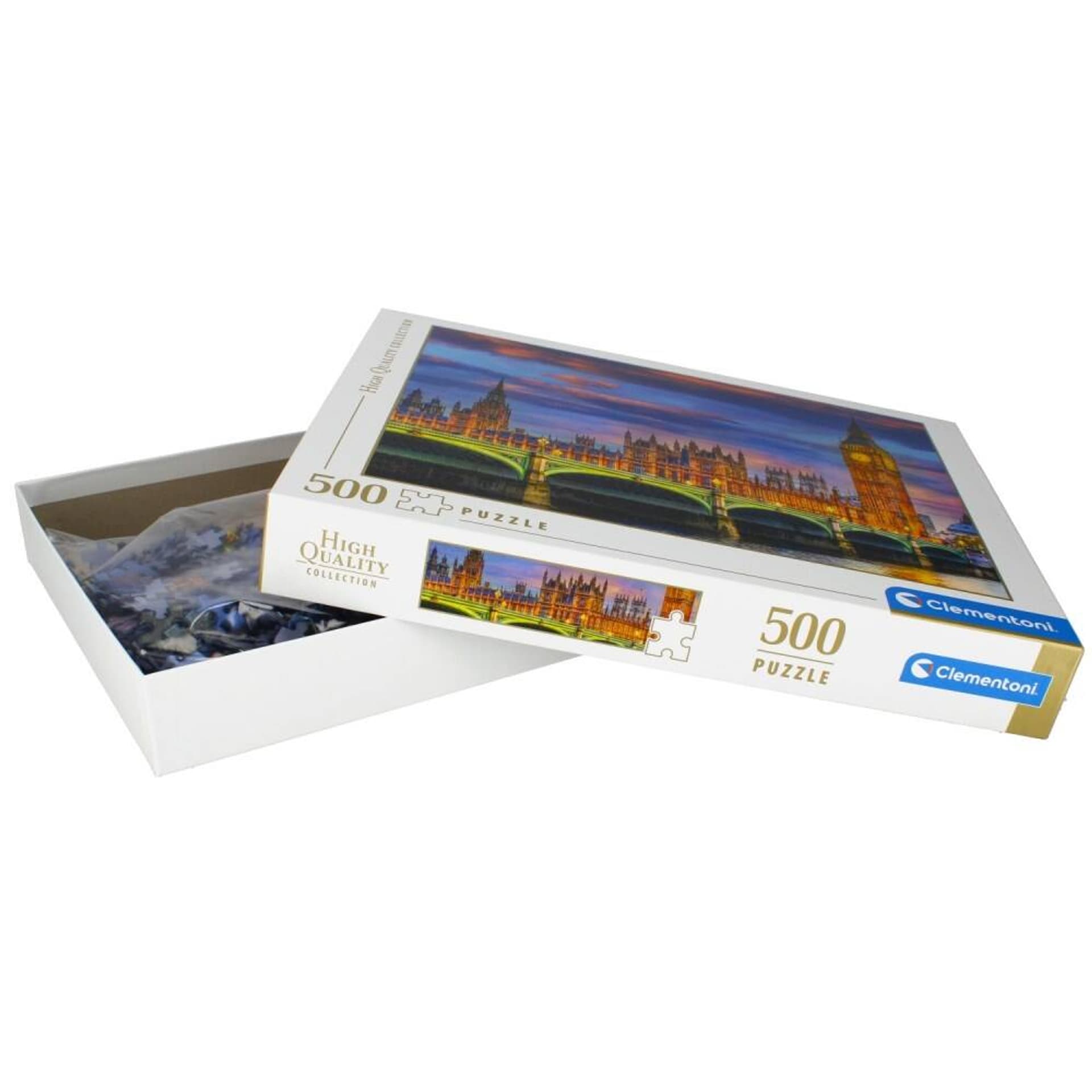 

Puzzle 500 elementów CLM 35112 Londyn Parlament PUD CLEMENTONI 35112 CLM