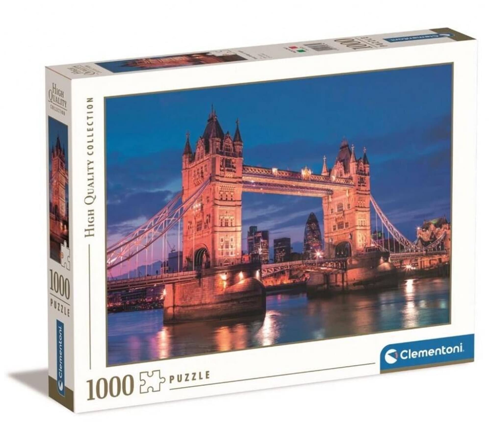 

Puzzle 1000 elementów Tower Bridge CLEMENTONI 39674 CLM
