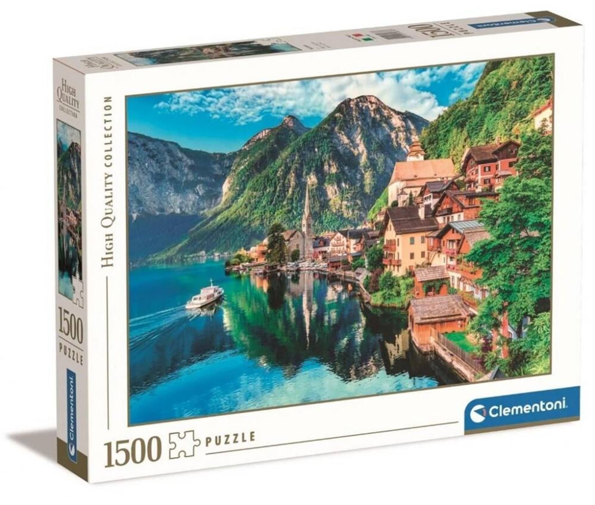 

Puzzle 1500 elementów CLM 31687 Hallstatt PUD CLEMENTONI 31687 CLM