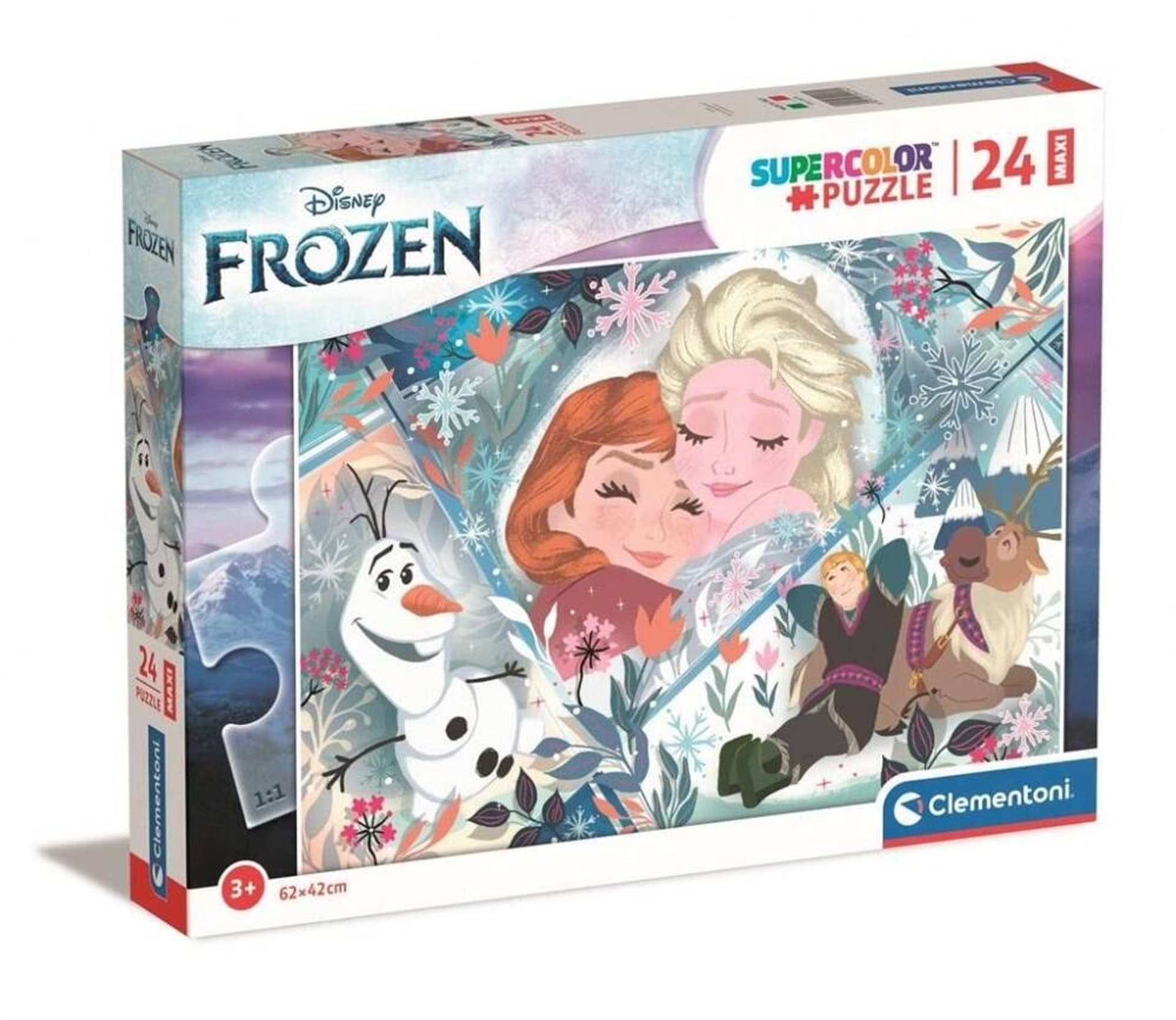

Puzzle 24 elementów CLM 24224 Maxi Frozen II PUD CLEMENTONI 24224 CLM