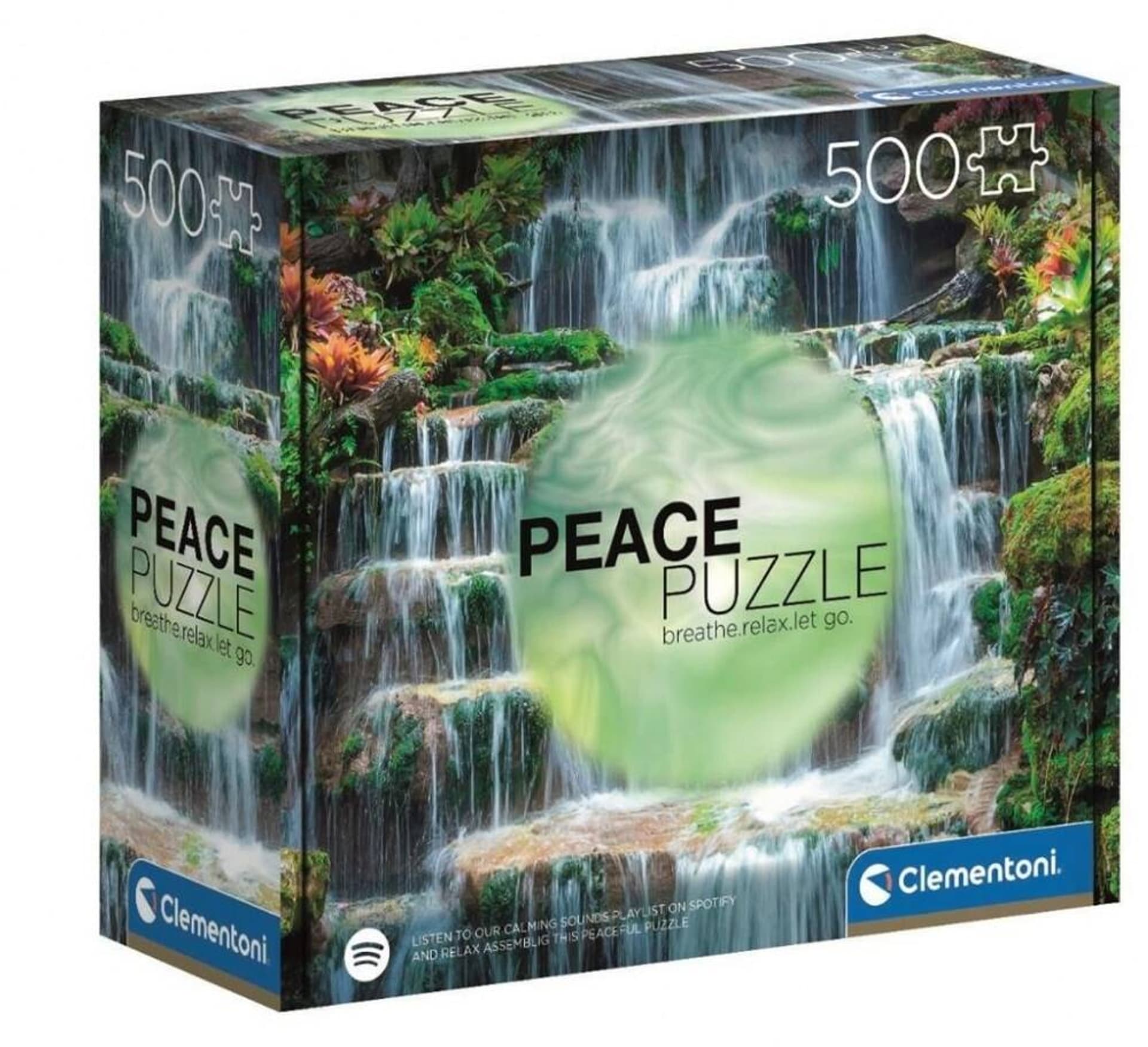 

Puzzle 500 elementów HQC Peace The Flow CLEMENTONI 35117