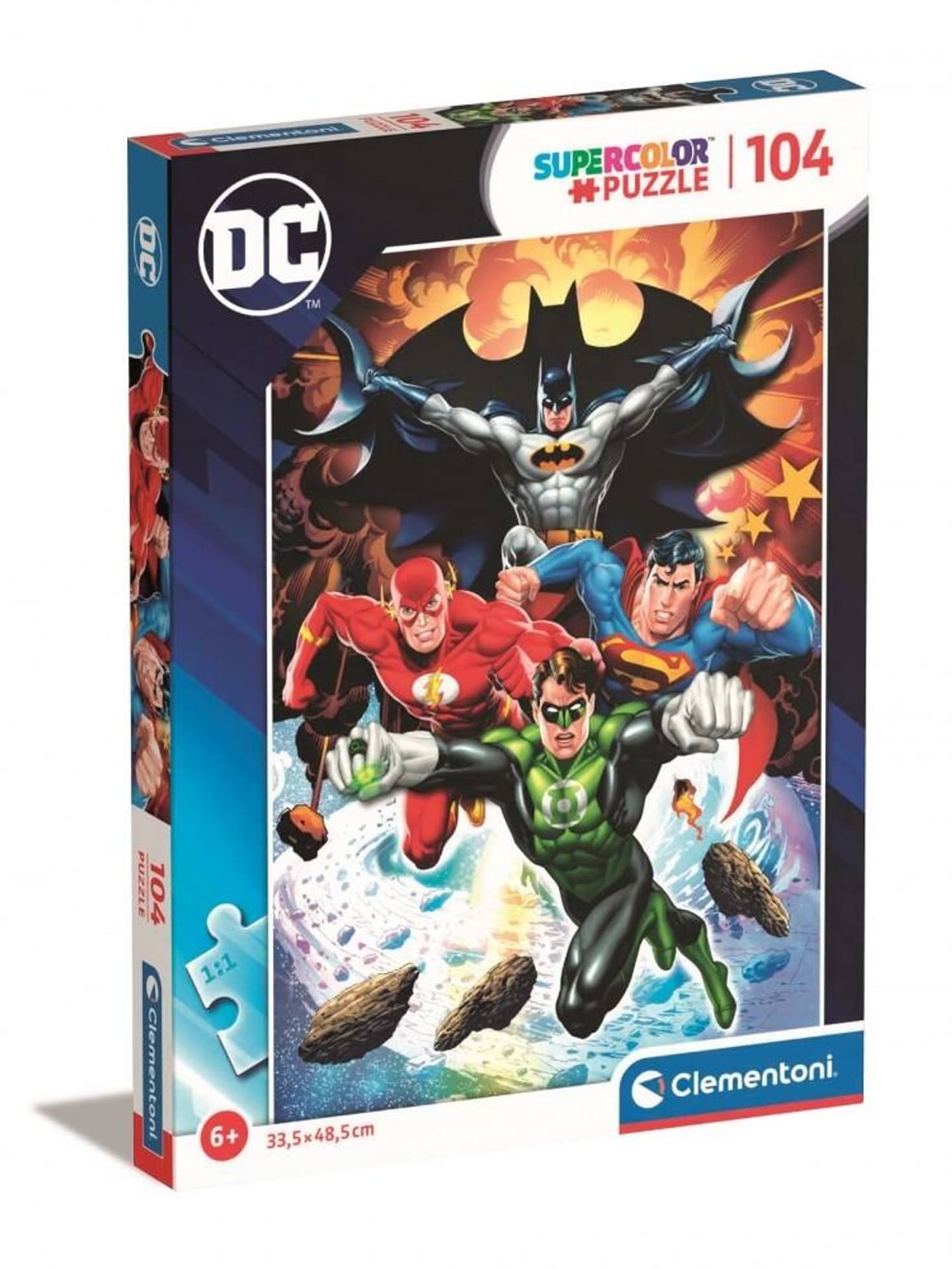 

Puzzle 104el. CLM 25723 DC Comics PUD CLEMENTONI 25723 CLM