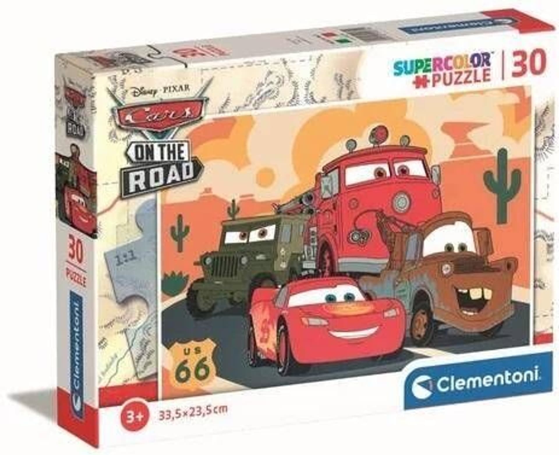 

Puzzle 30 elementów Cars CLEMENTONI 20274