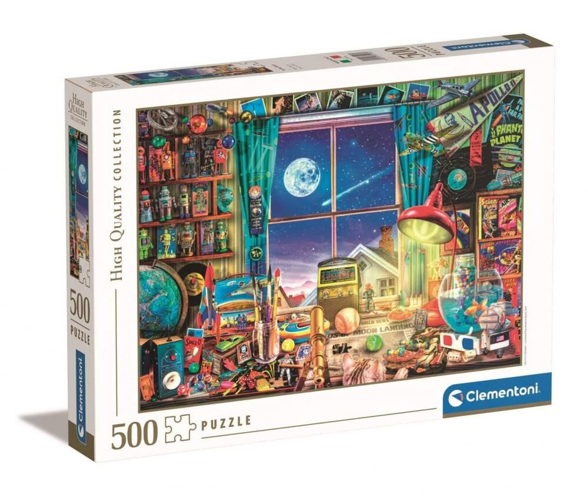 

Puzzle 500 elementów To The Moon CLEMENTONI 35148