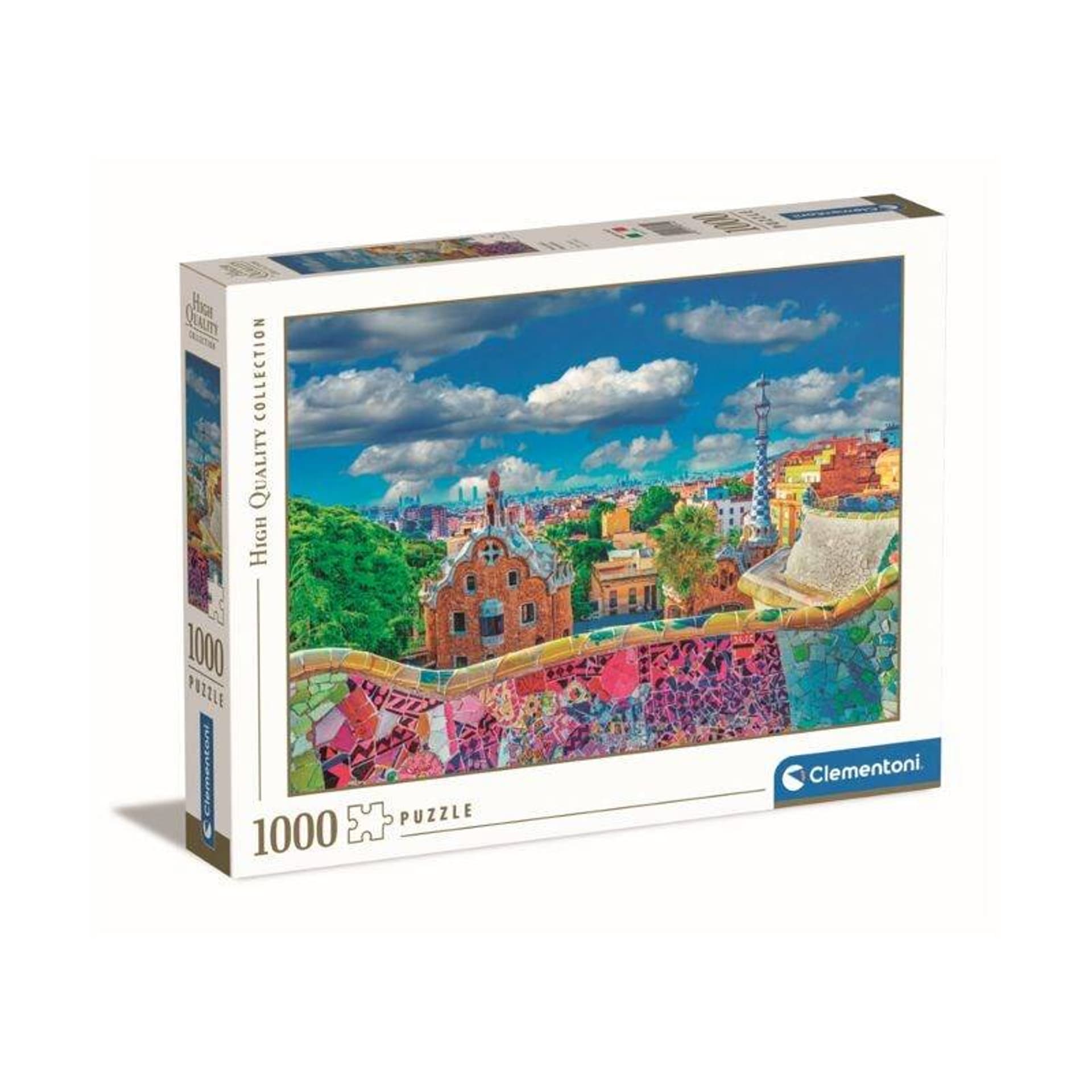 

Puzzle 1000 elementów Park Guell Barcelona CLEMENTONI 39744 CLM