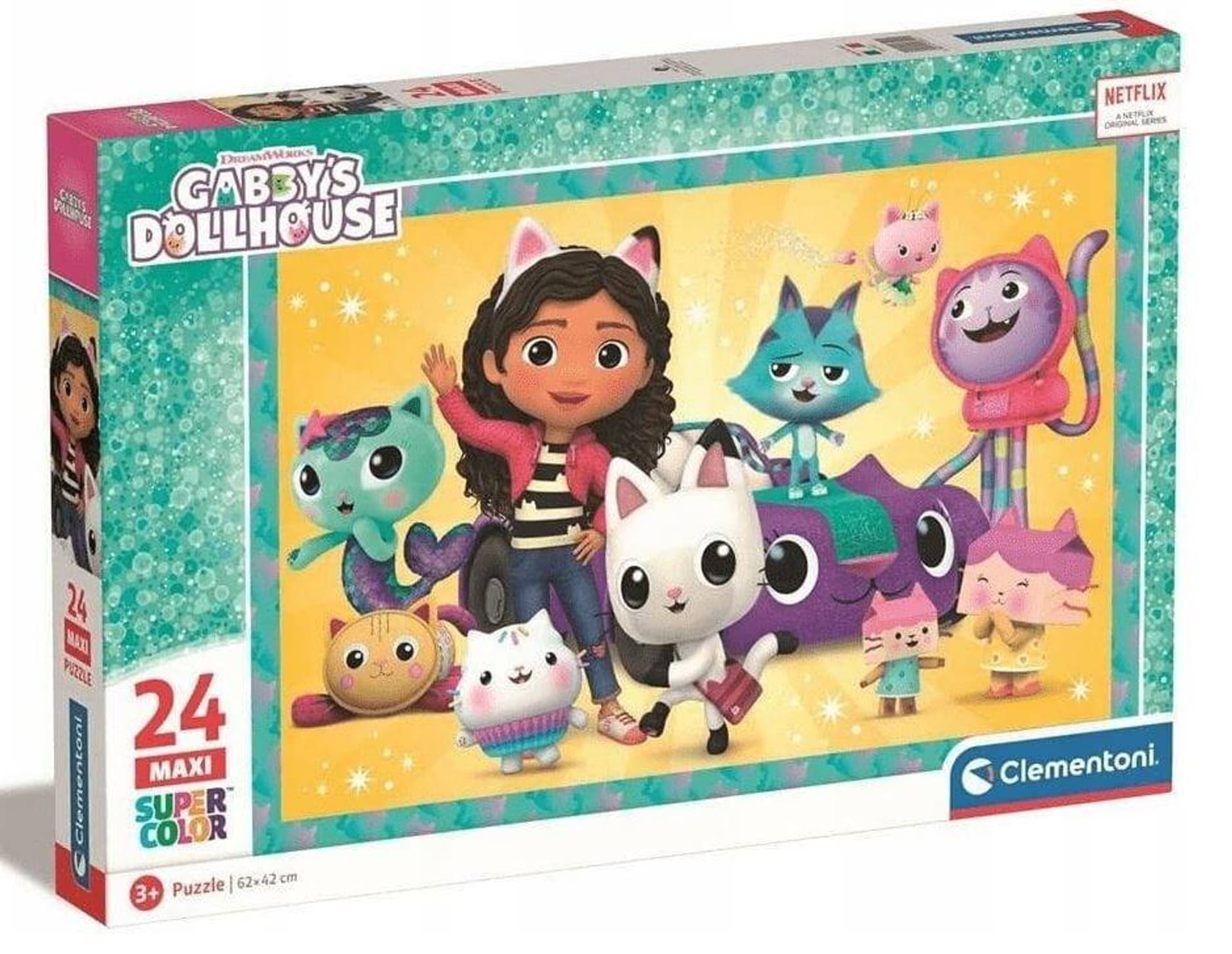 

Puzzle 24 elementy Maxi Gabys Dollhouse CLEMENTONI 28521 CLM