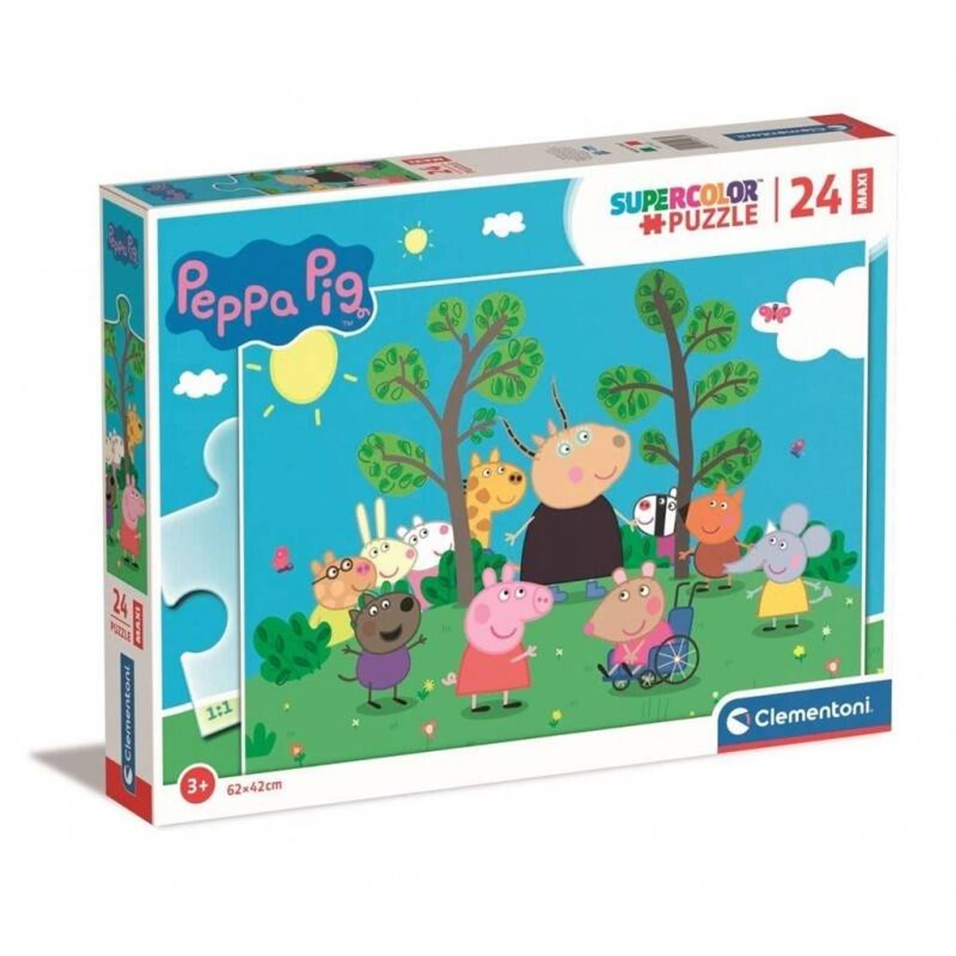 

Puzzle 24 elementy Maxi Peepa Pig CLEMENTONI 24237