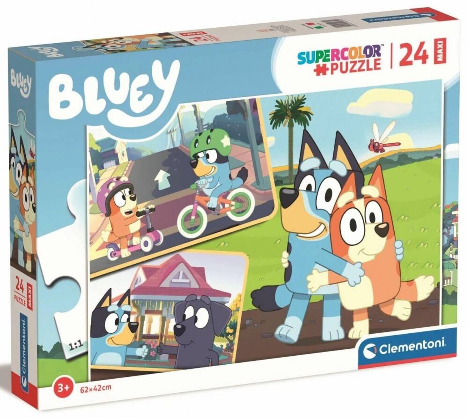 

Puzzle 24el Maxi Bluey PUD CLEMENTONI 24234 CLM