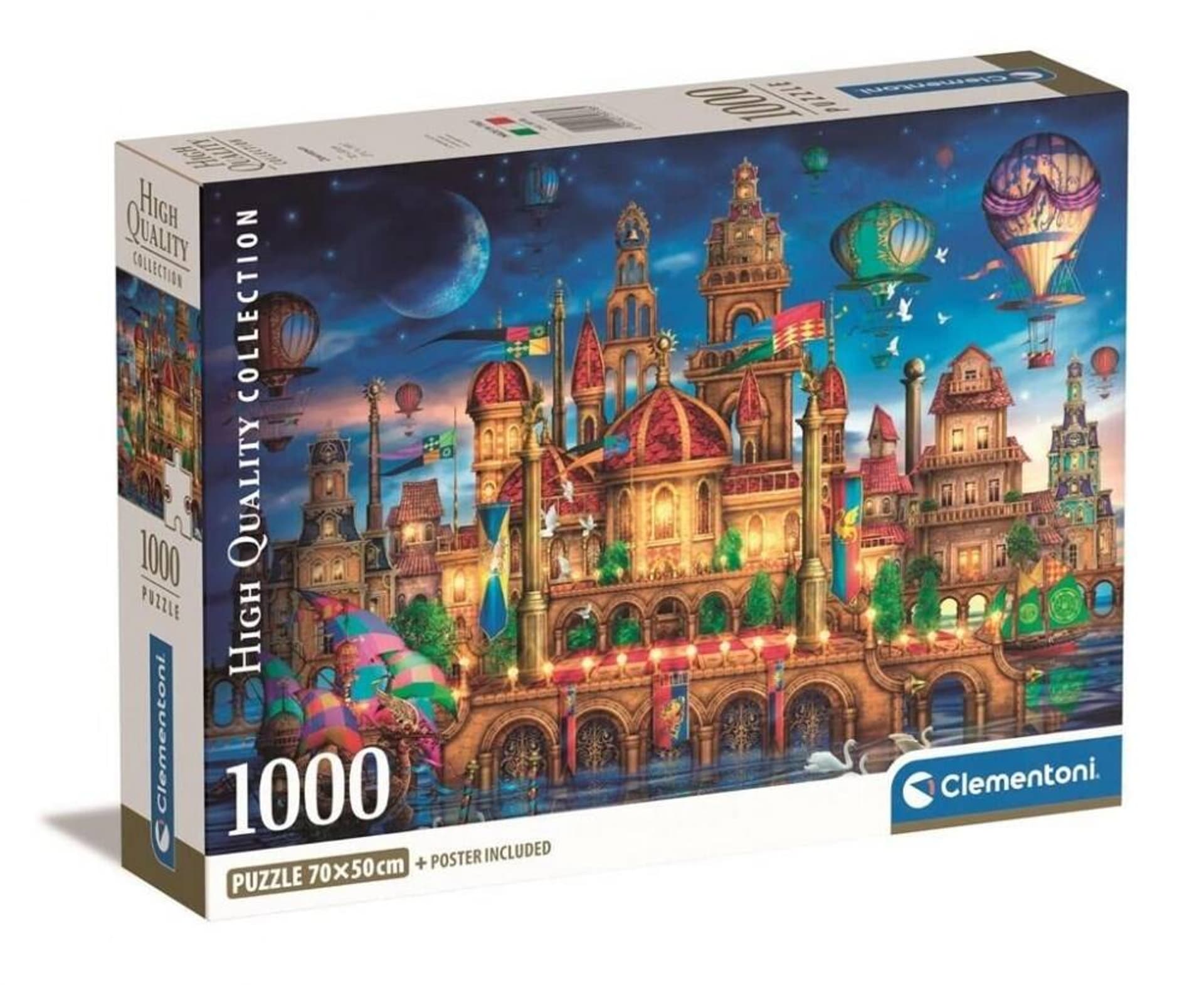 

Puzzle 1000 elementów Downtown CLEMENTONI 39778