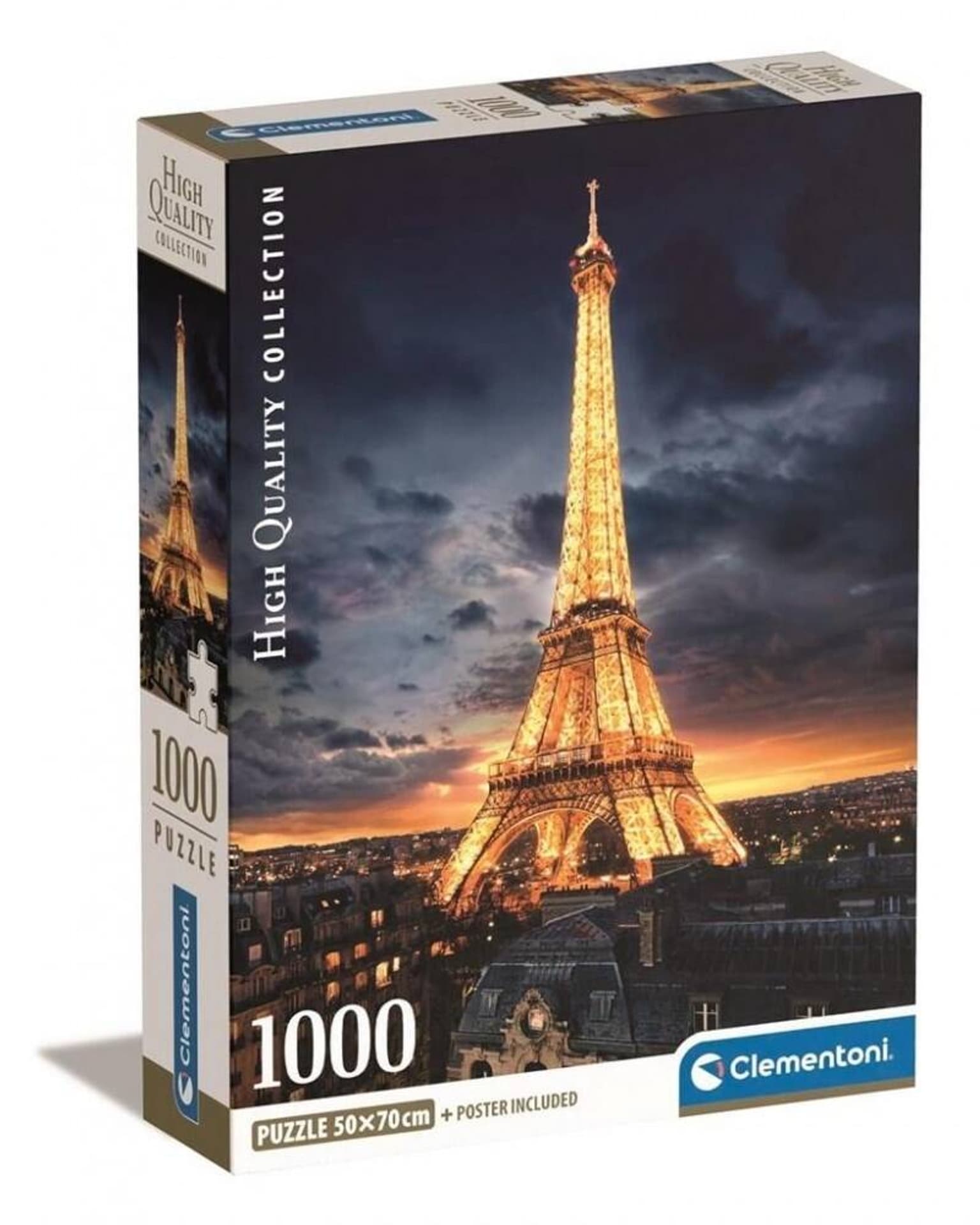

Puzzle 1000el Tour Eiffel PUD CLEMENTONI 39703 CLM