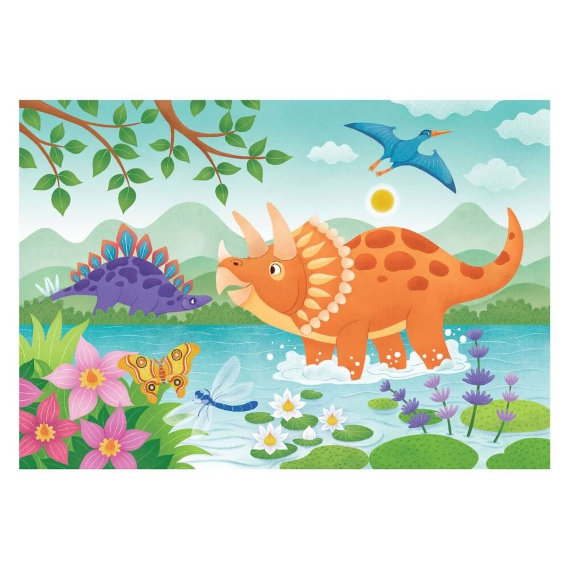 

Puzzle 3x48 elementów Dinosaurs CLEMENTONI 25288