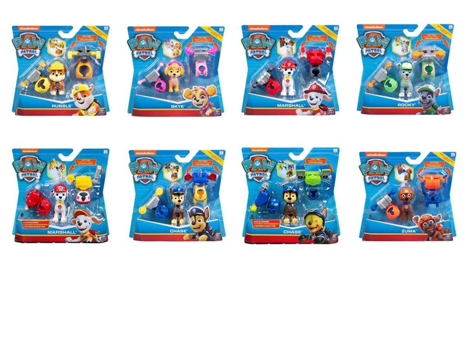 

Psi Patrol Figurki akcji z odznaką mix