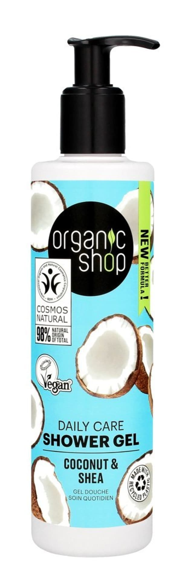 

ORGANIC SHOP WEGAN Żel p/prysznic Kokos&Shea