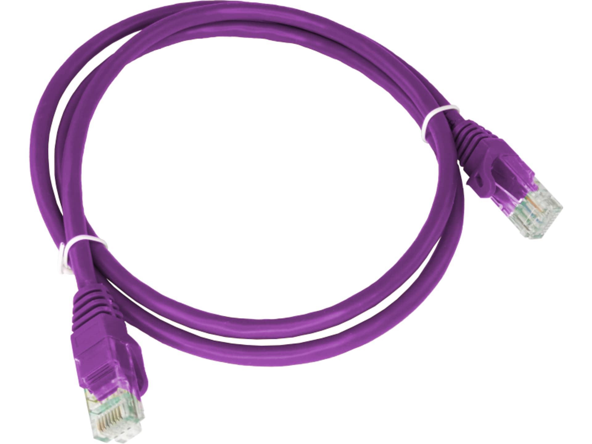 

Patch-cord ALANTEC kat.6A U/UTP fioletowy 0,5m LSOH - ALANTEC