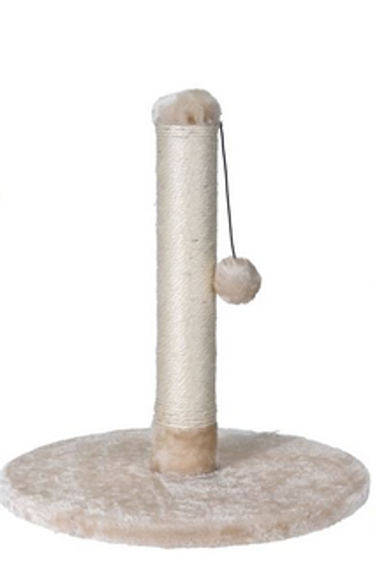 

Drapak dla kota z piłką 43cm beżowy