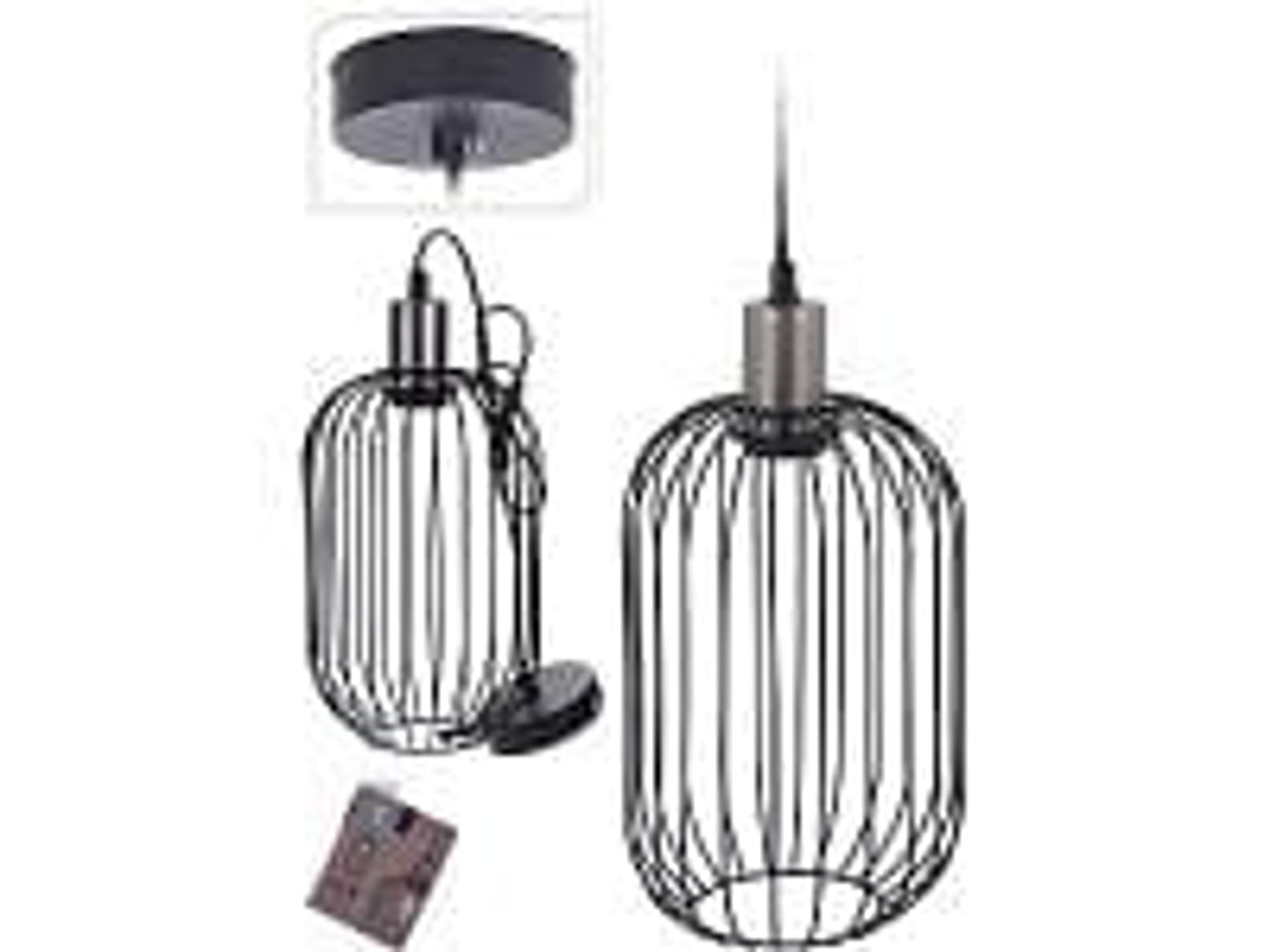 

Lampa sufitowa z drutu Retro 18x19 40W