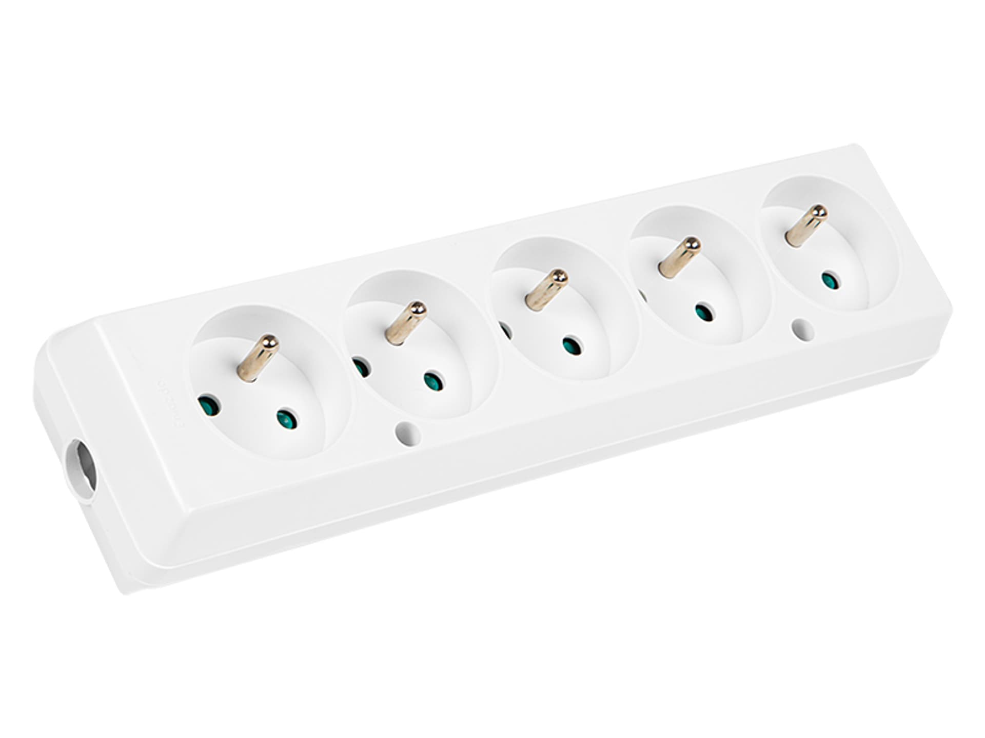 

98-106# Gniazdo gn-570 5gn z uziemieniem białe