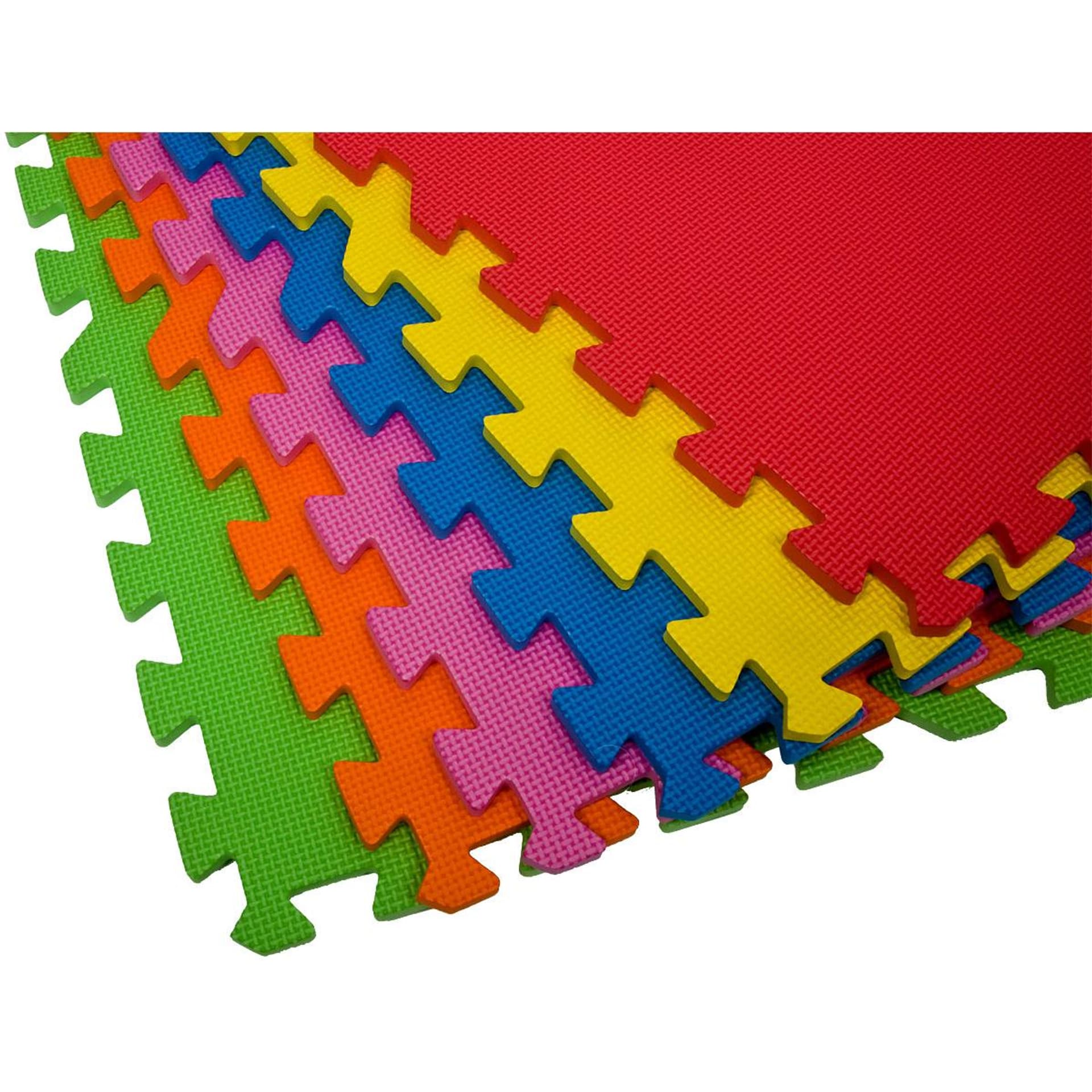 

MATA PUZZLE PIANKOWE EVA 60X60 KPL. 6SZT 10MM ENERO MIX KOLOR