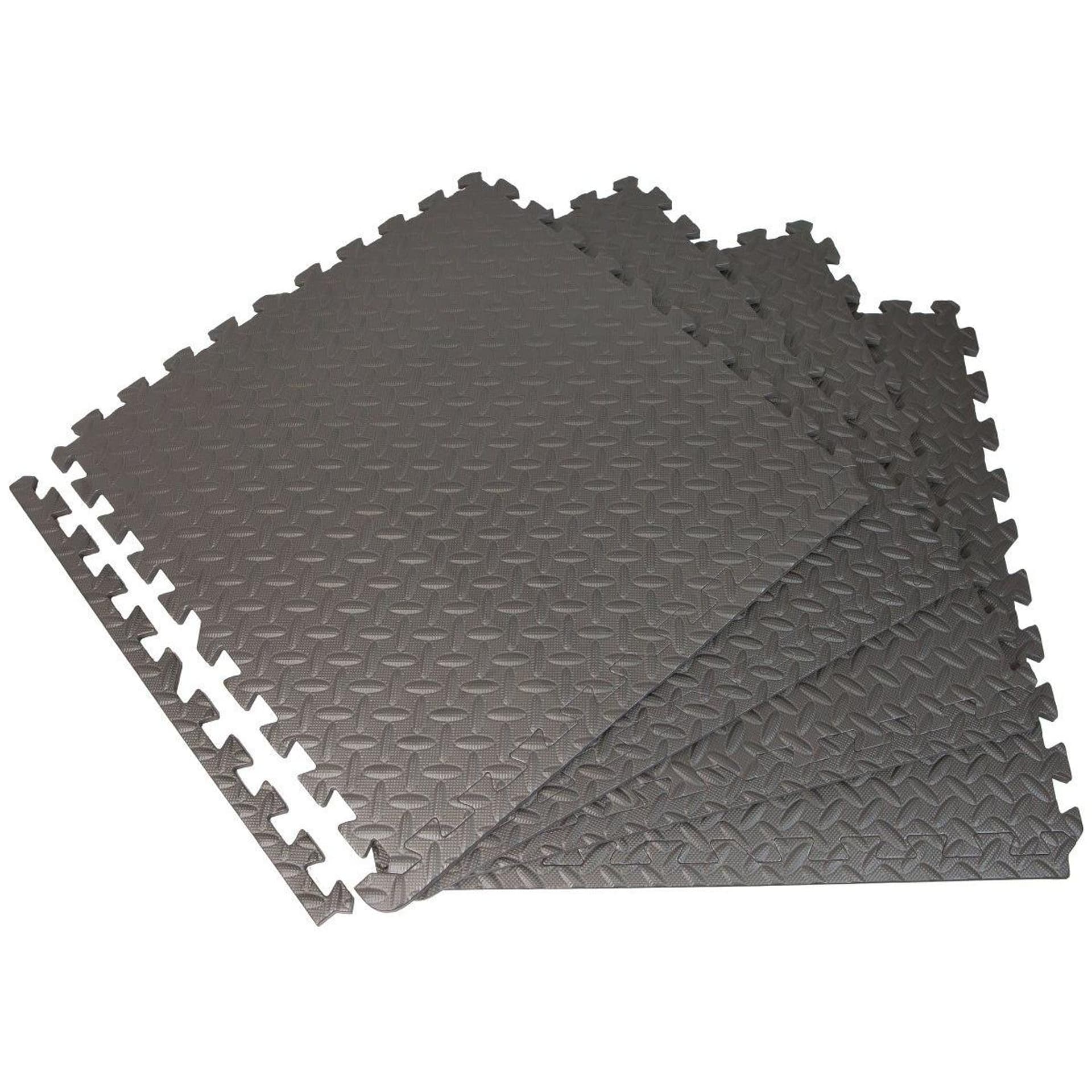 

MATA PUZZLE PIANKOWE EVA 60X60 KPL. 4SZT 12MM ENERO FIT CZARNY