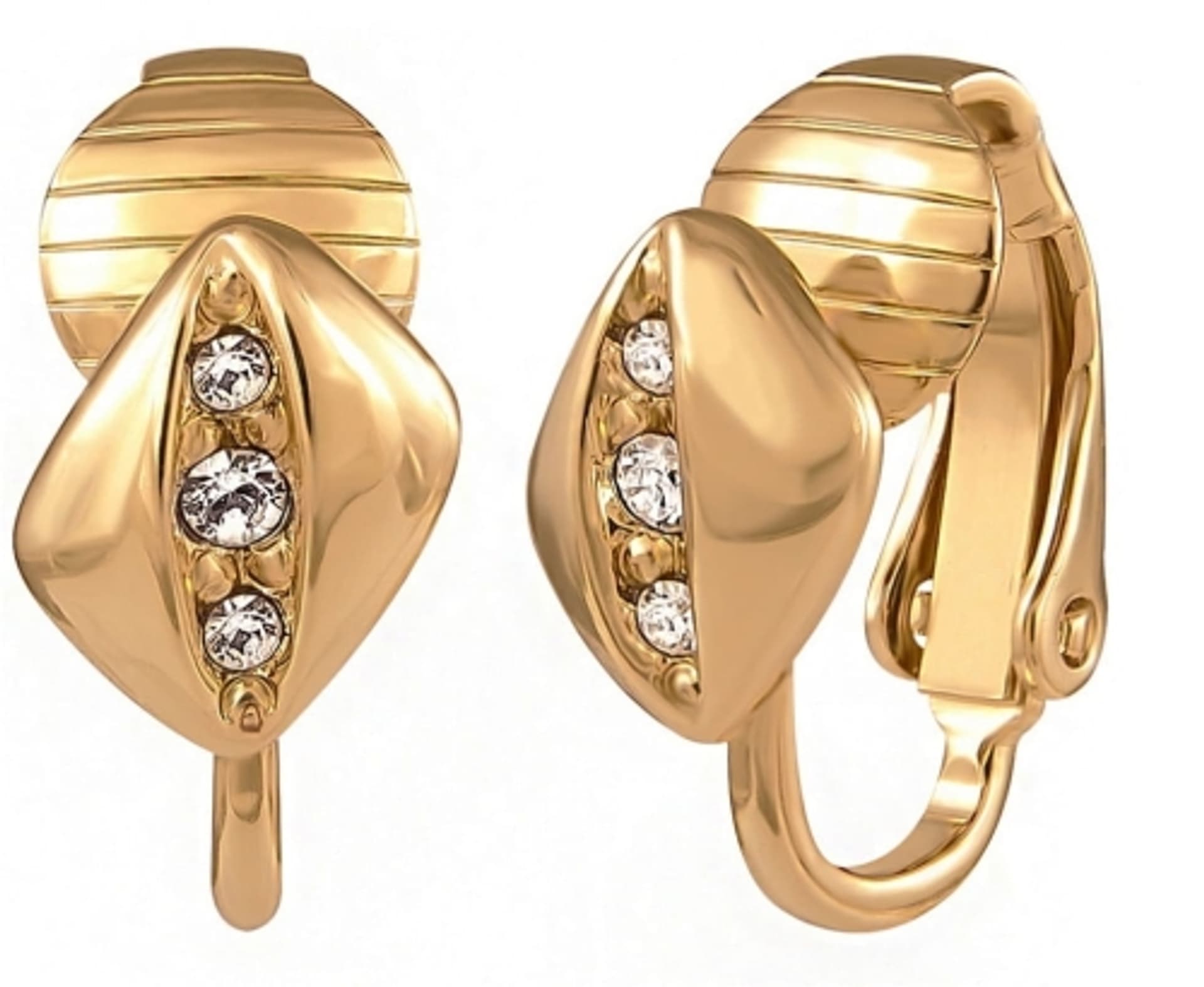

Klipsy z kryształami Swarovski (E14795AU)