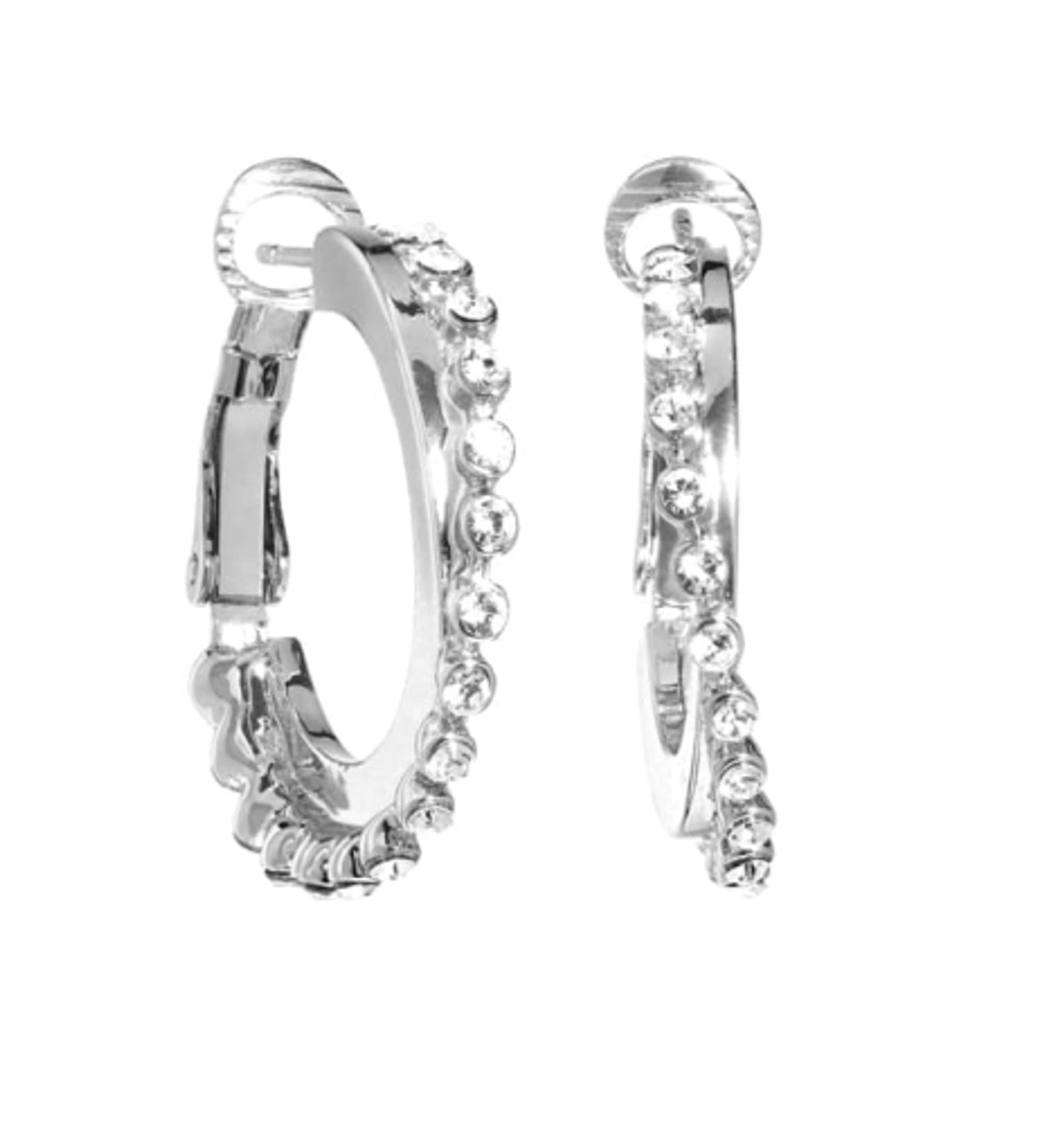 

Kolczyki koła z kryształami Swarovski (P11846AG)